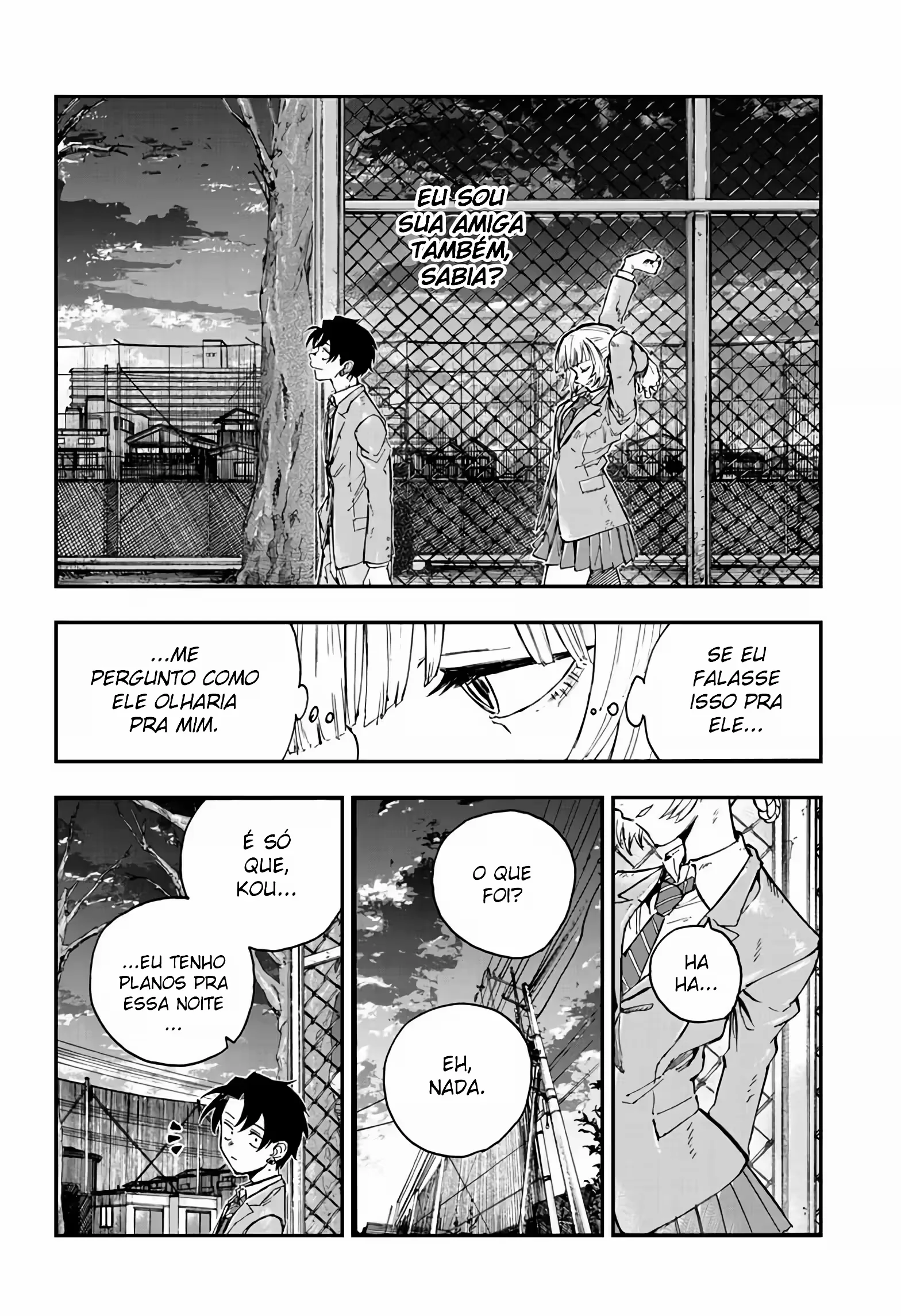 Yofukashi no uta Capítulo 174 Página 10