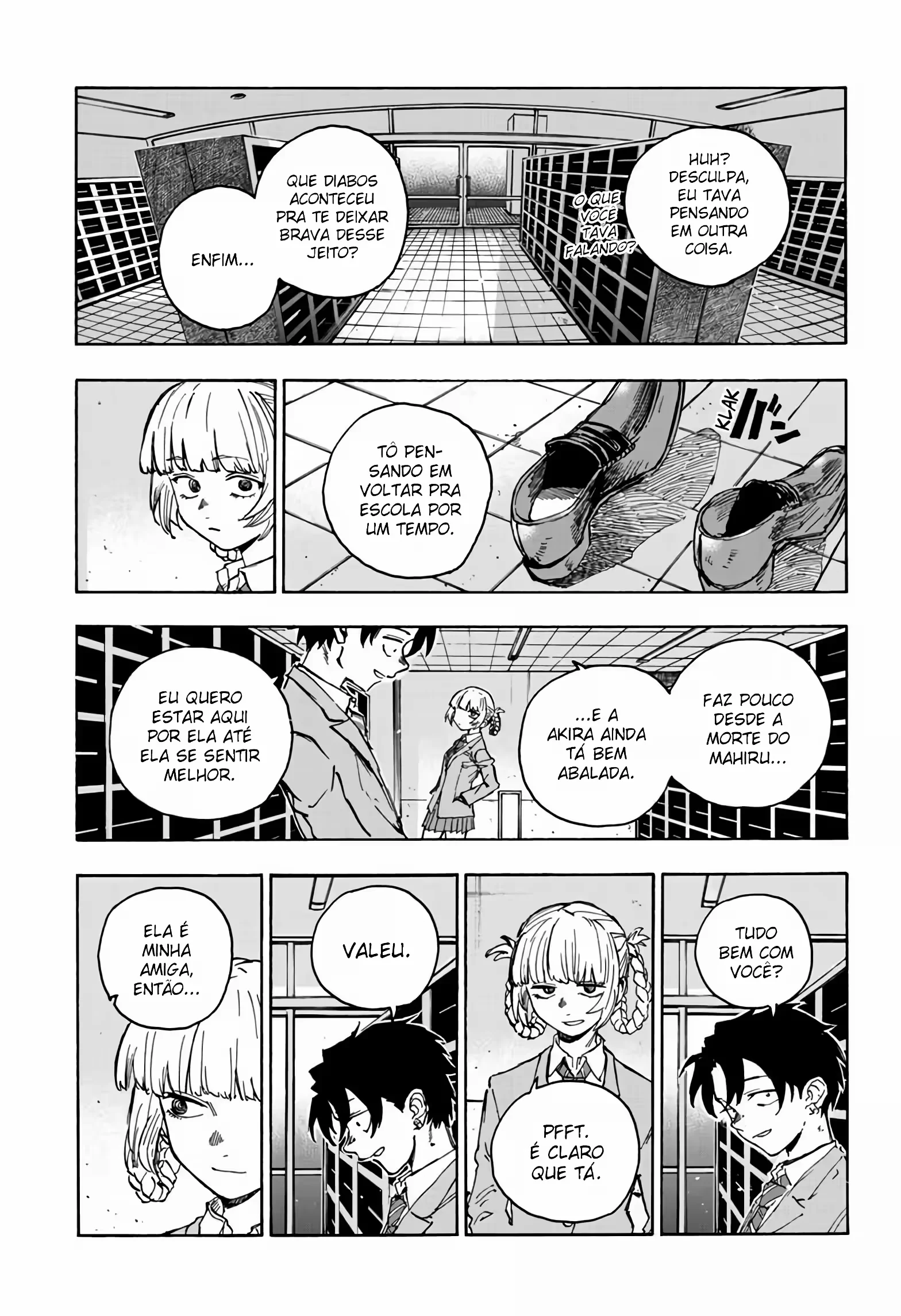 Yofukashi no uta Capítulo 174 Página 15