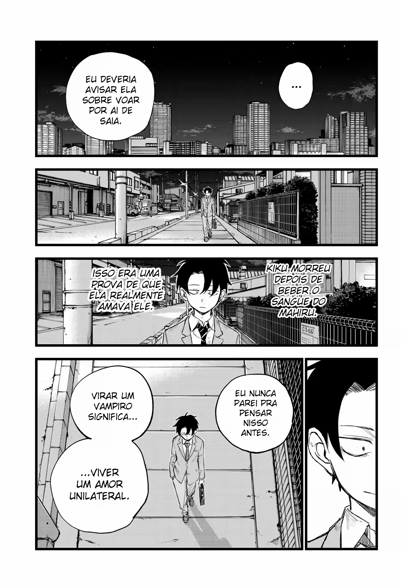 Yofukashi no uta Capítulo 174 Página 7