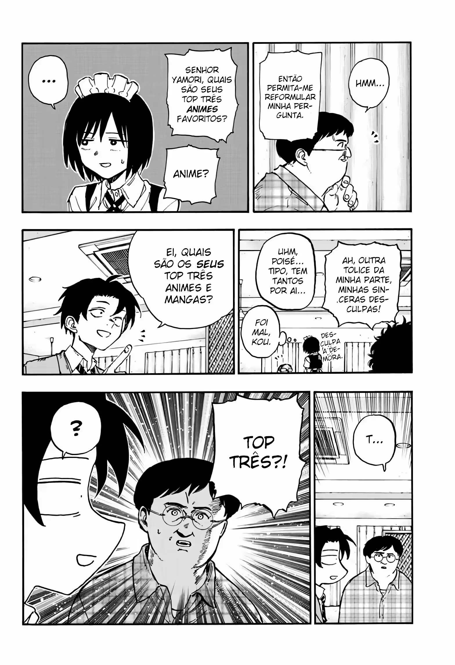 Yofukashi no uta Capítulo 174 Página 8