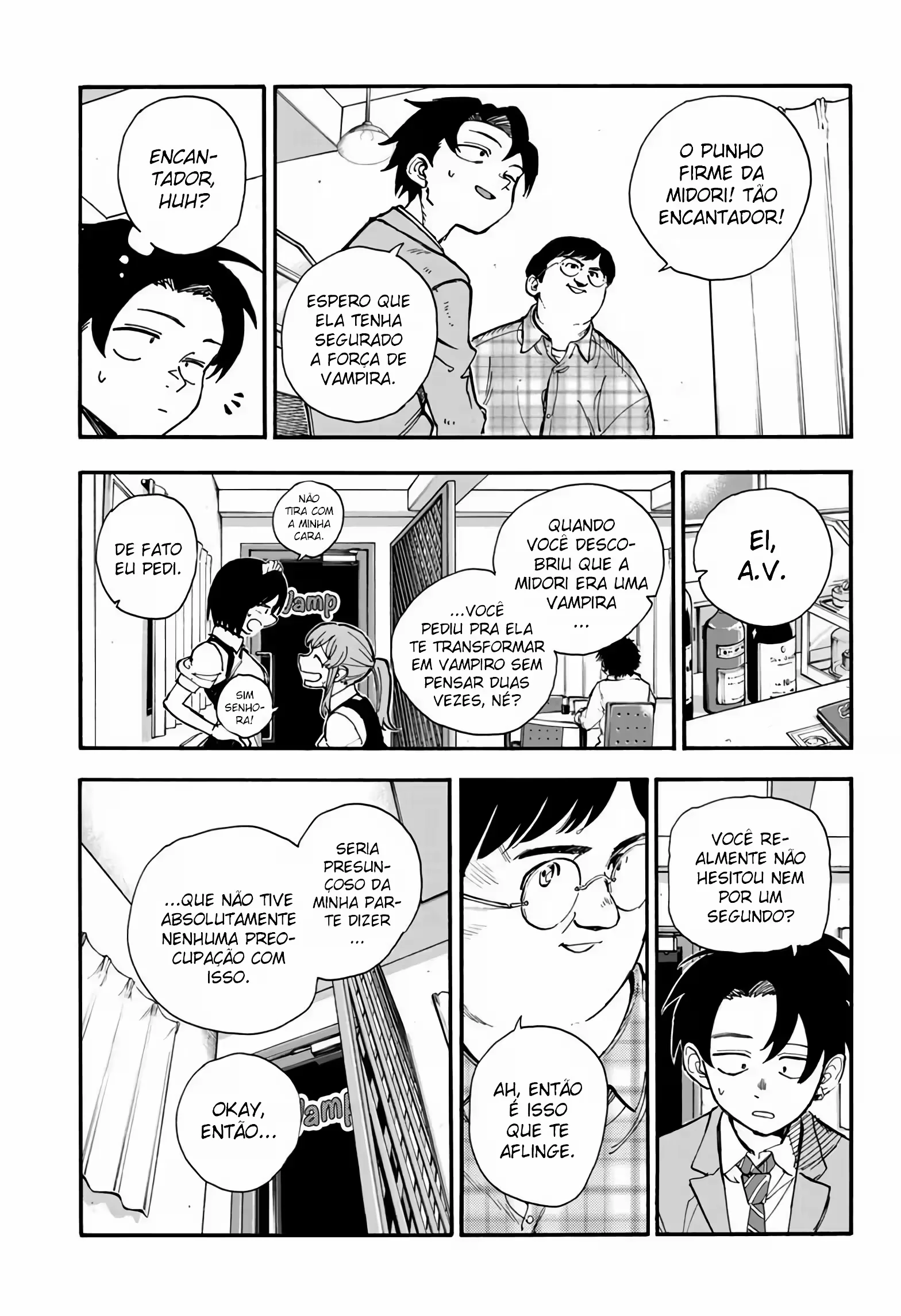 Yofukashi no uta Capítulo 175 Página 7
