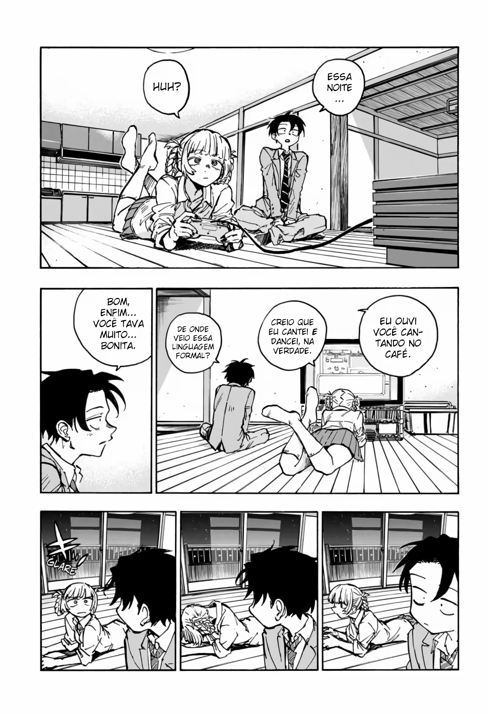Yofukashi no uta Capítulo 176 Página 10