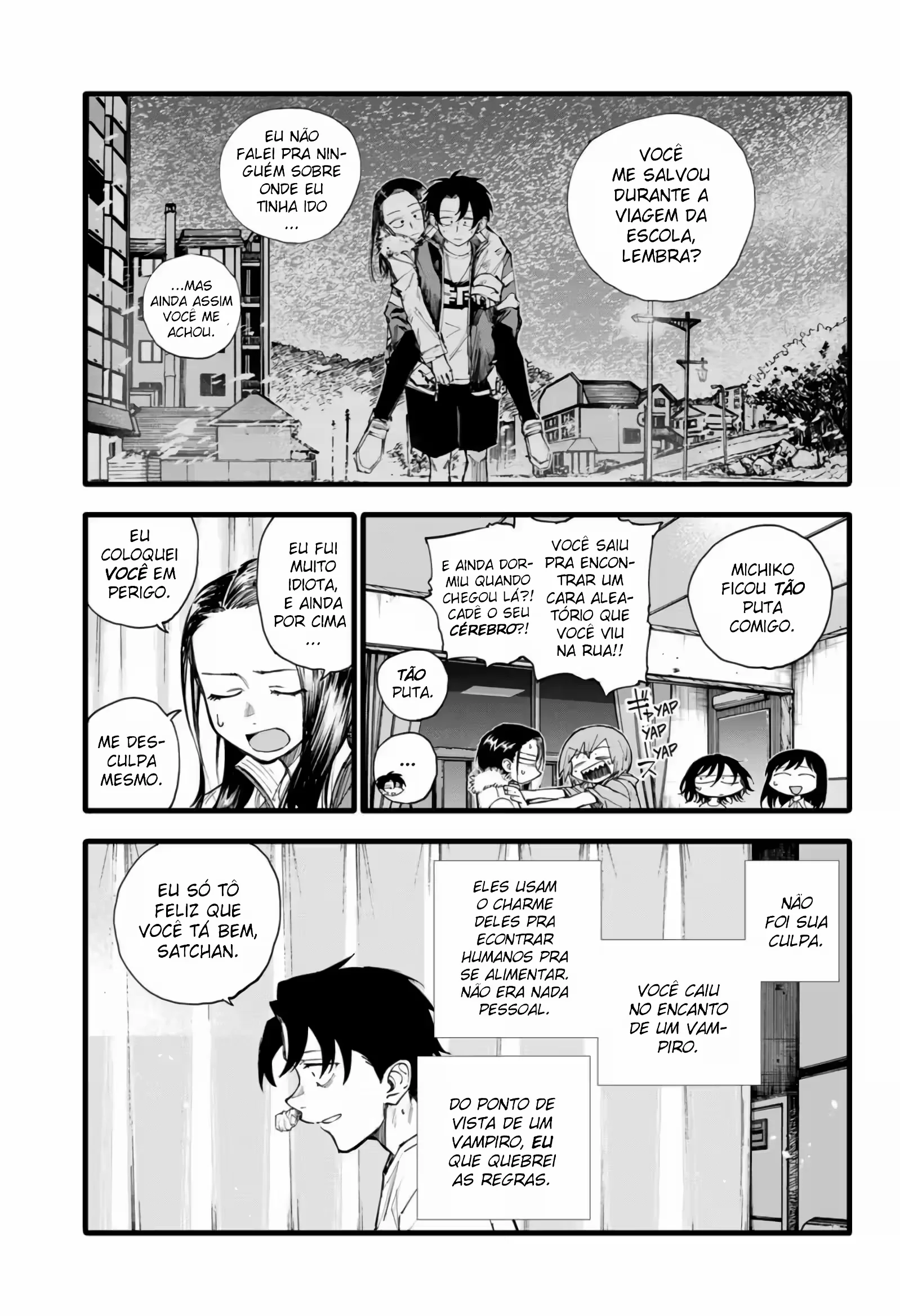 Yofukashi no uta Capítulo 177 Página 2