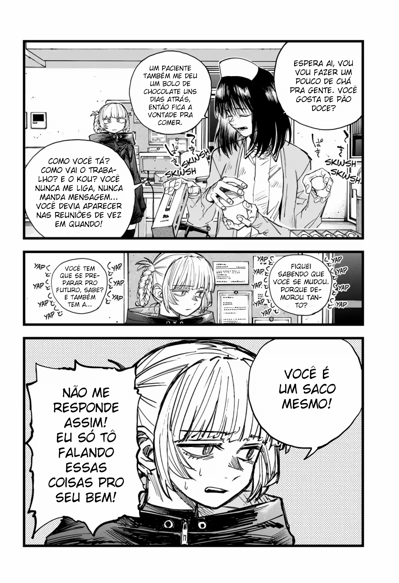 Yofukashi no uta Capítulo 178 Página 12