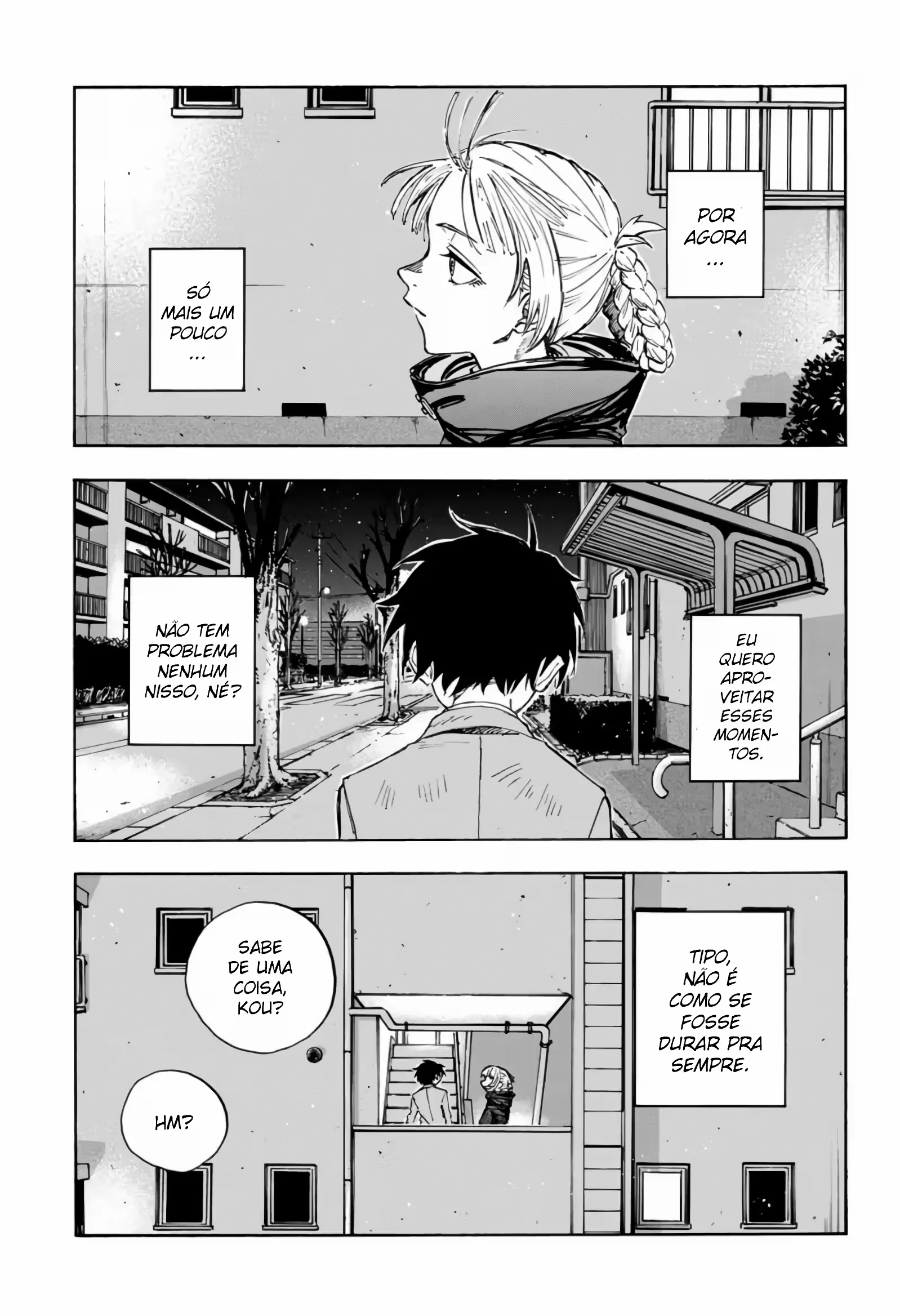 Yofukashi no uta Capítulo 179 Página 3