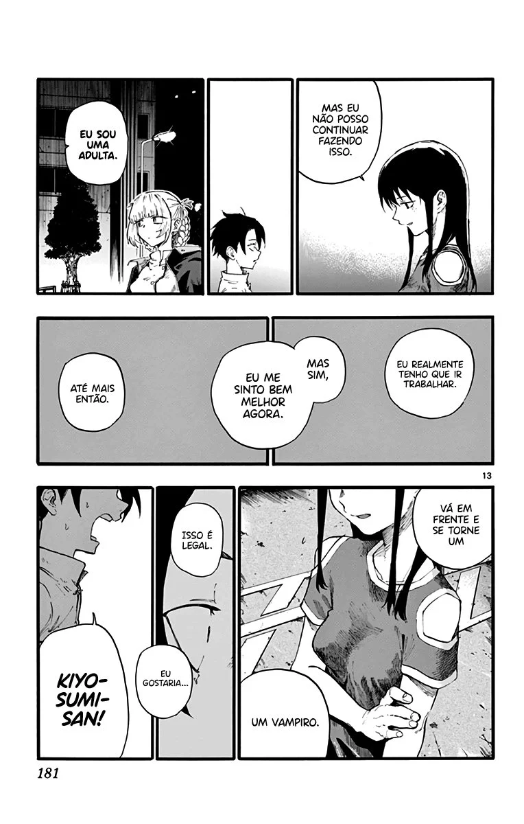 Yofukashi no uta Capítulo 18 Página 14