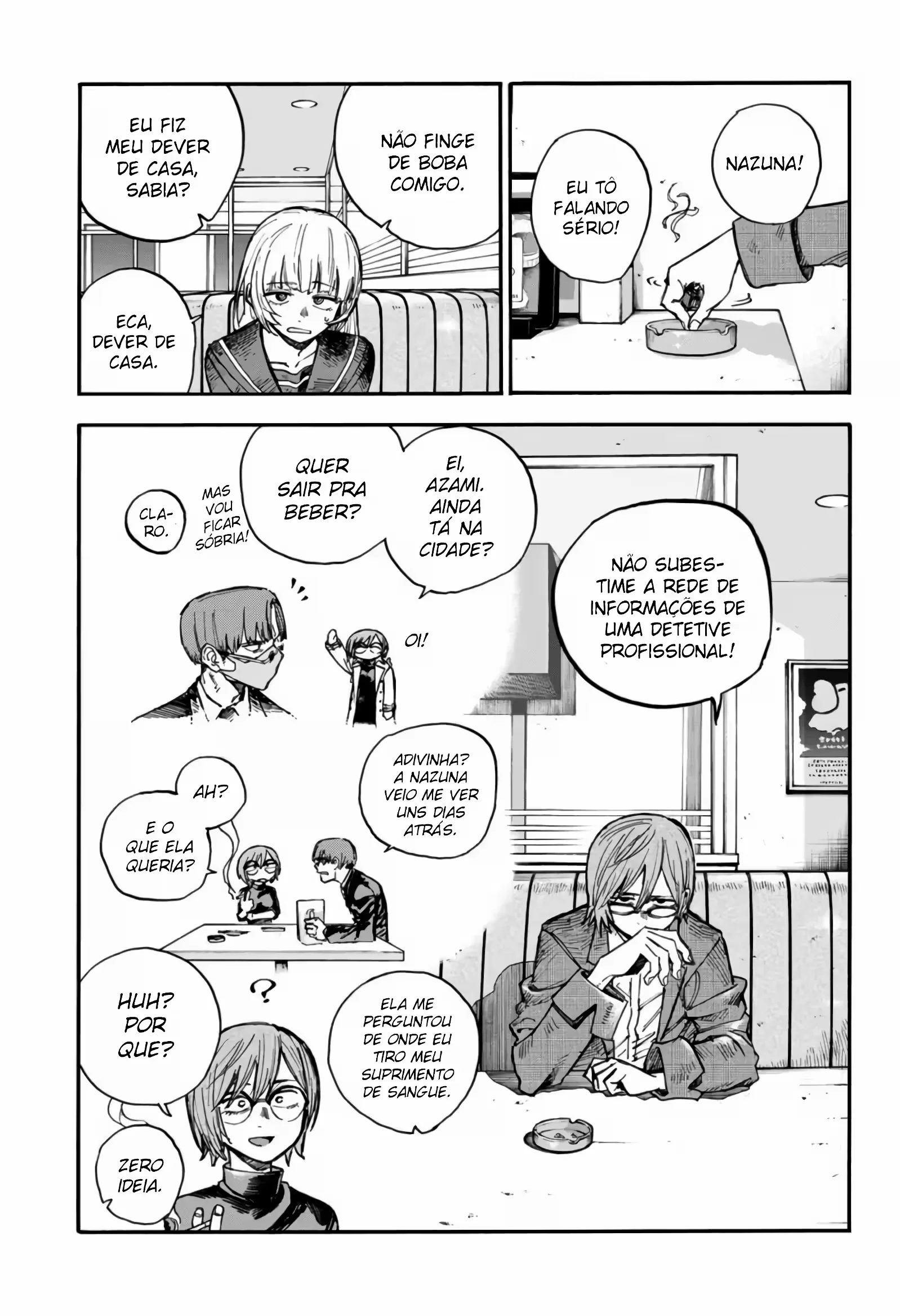 Yofukashi no uta Capítulo 181 Página 14