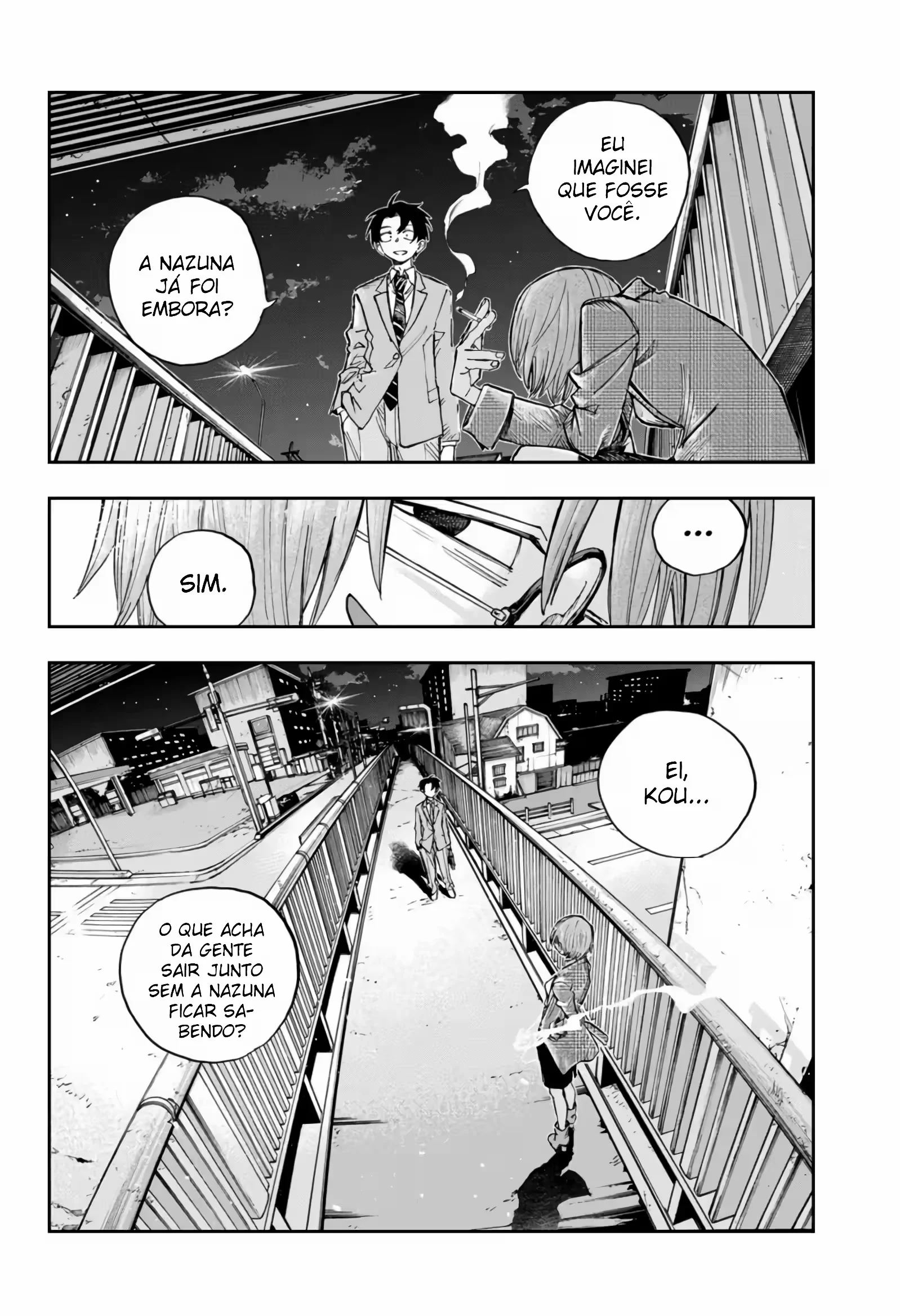 Yofukashi no uta Capítulo 181 Página 2