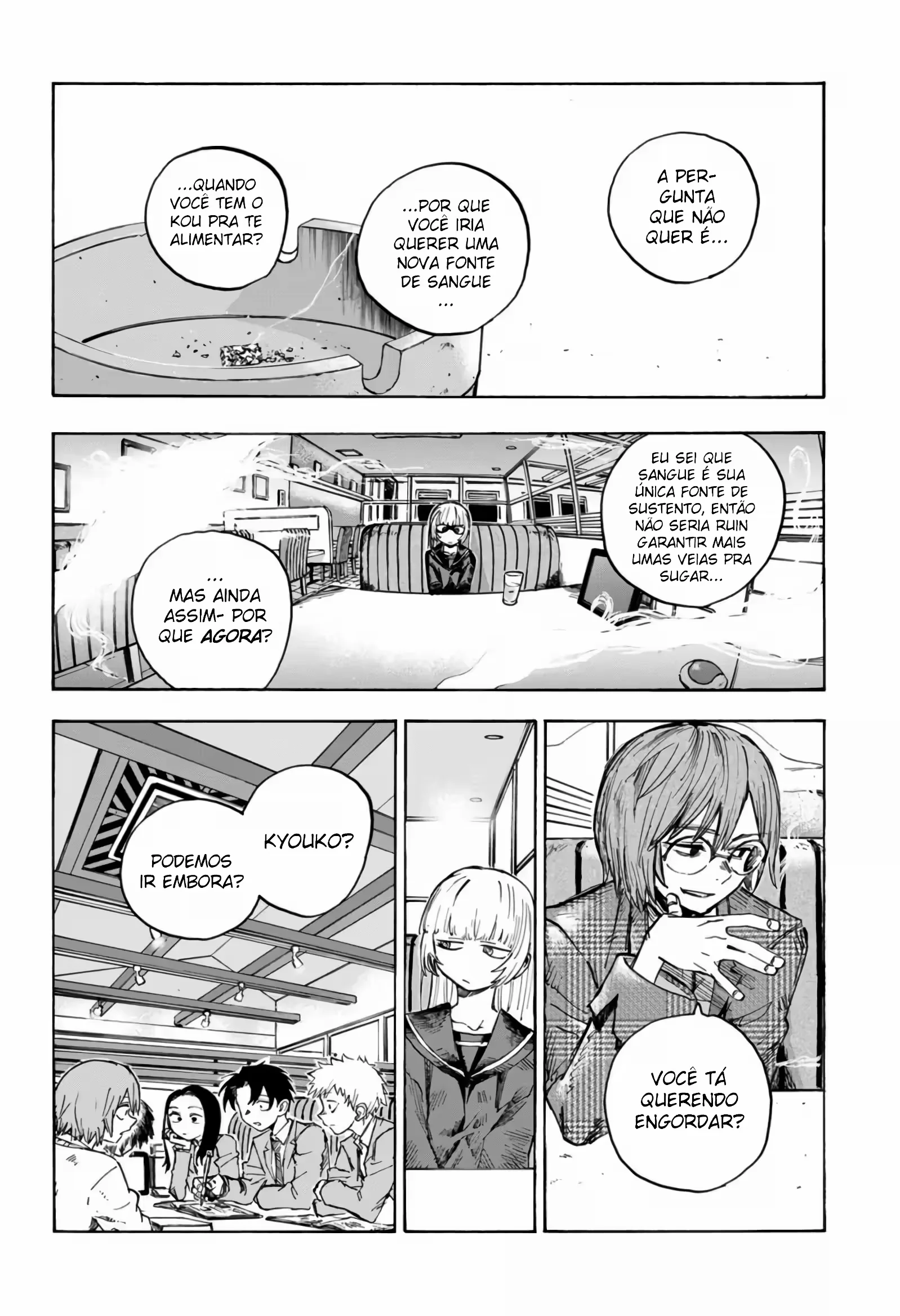 Yofukashi no uta Capítulo 181 Página 6