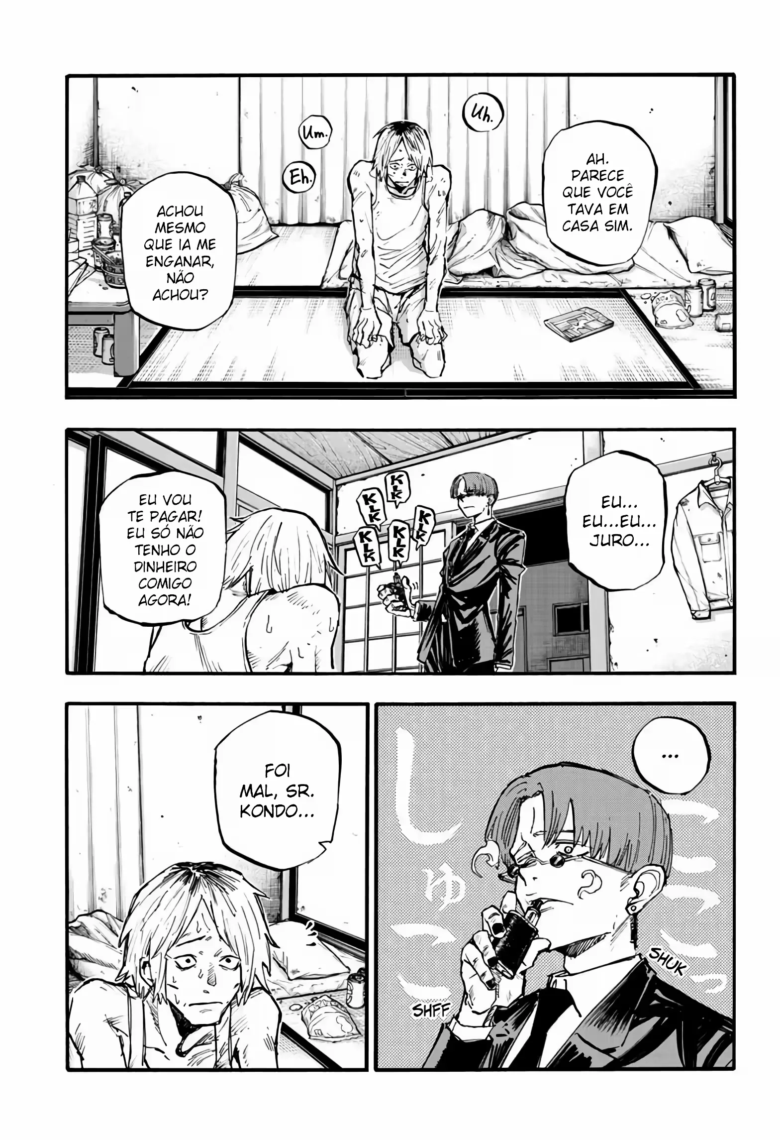 Yofukashi no uta Capítulo 182.5 Página 3