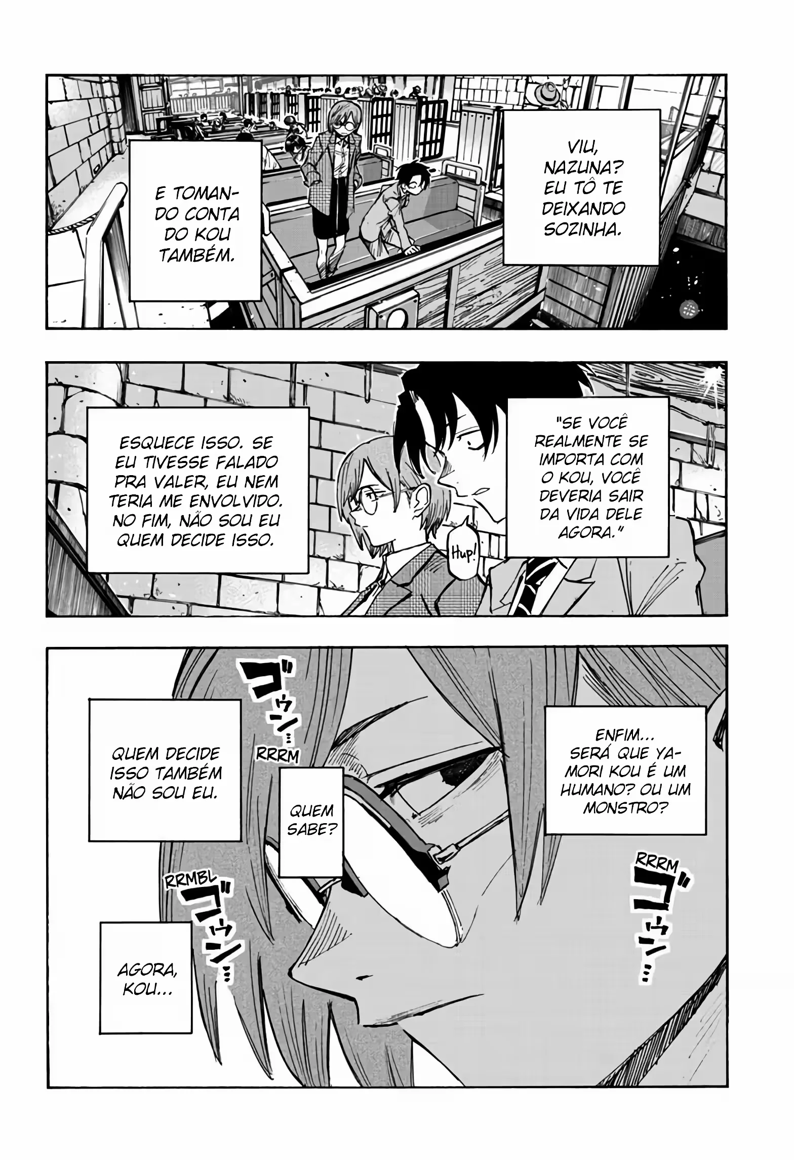 Yofukashi no uta Capítulo 182 Página 13