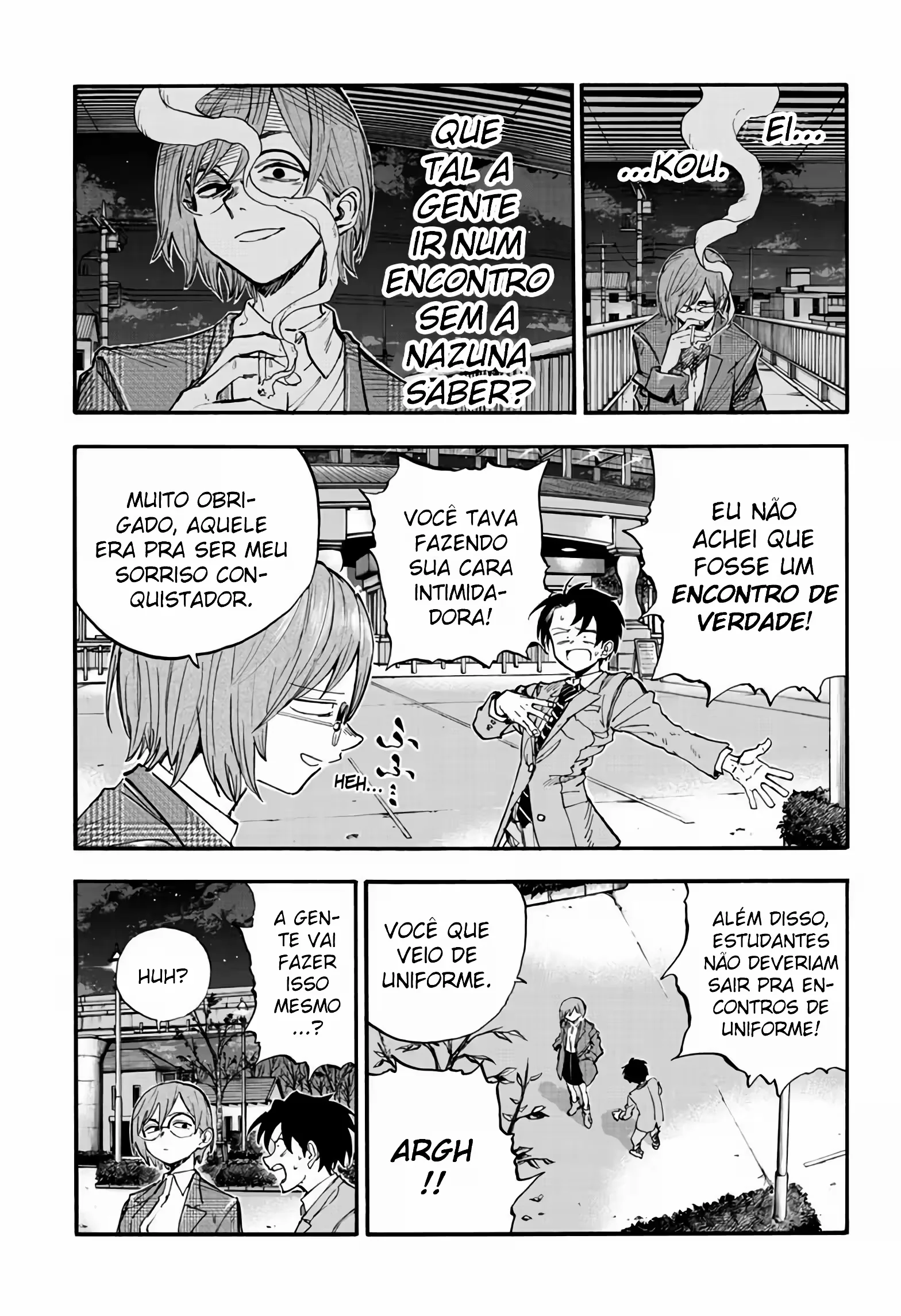 Yofukashi no uta Capítulo 182 Página 7