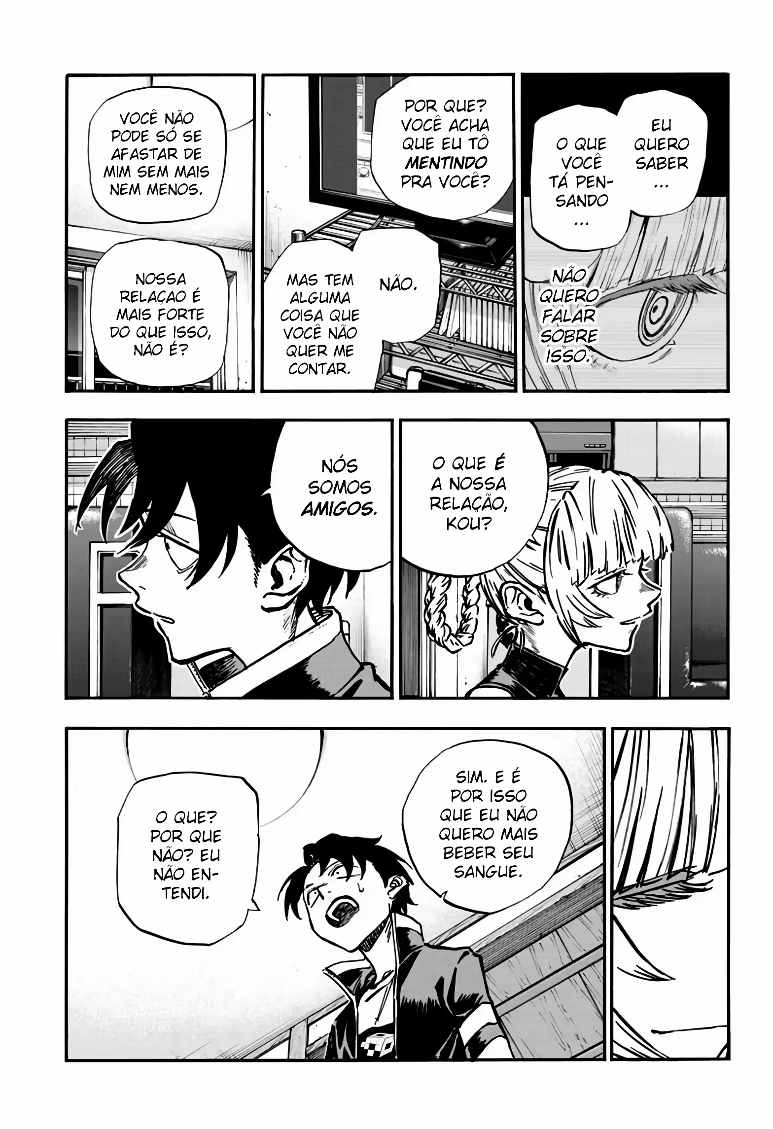 Yofukashi no uta Capítulo 187 Página 17