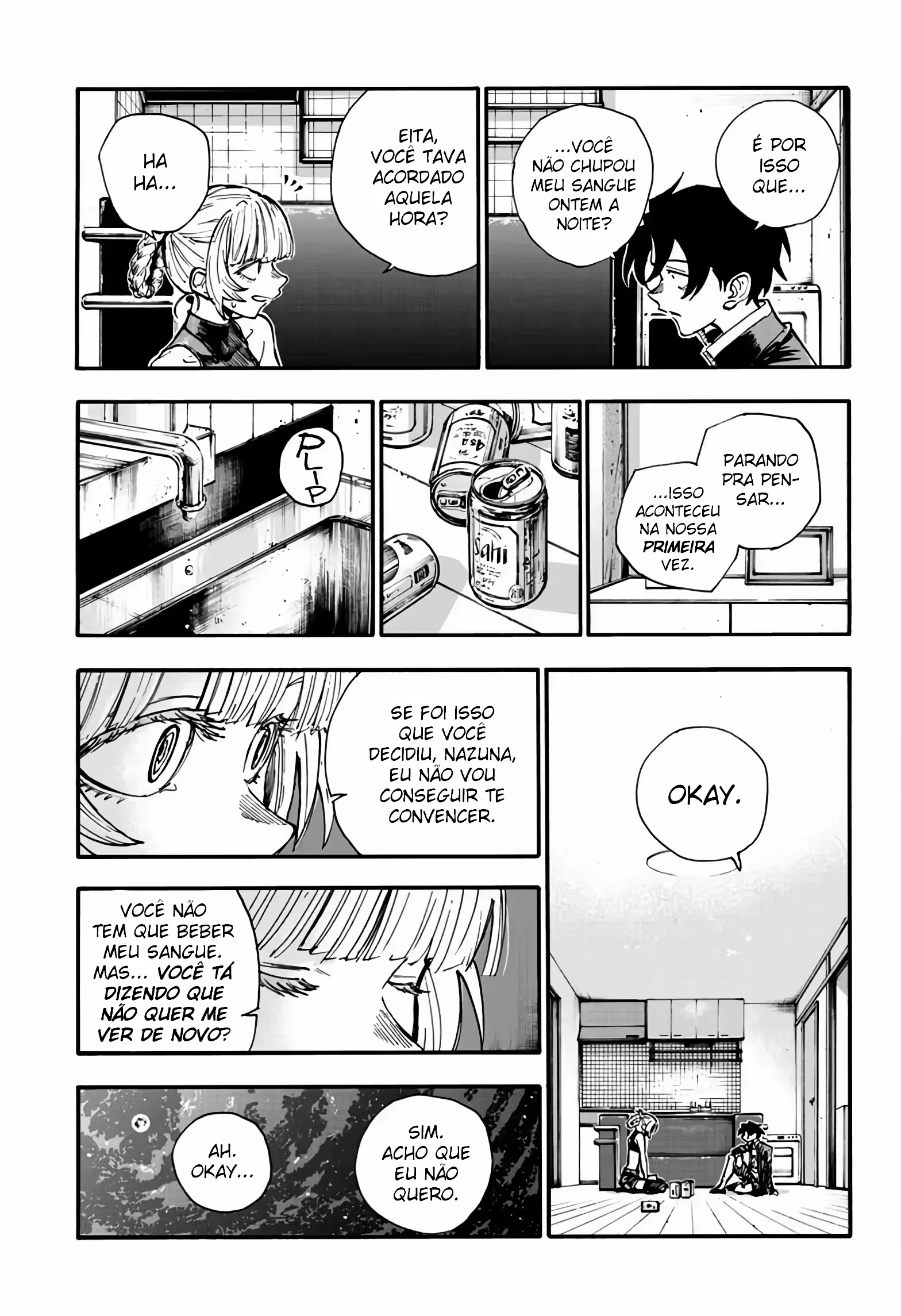 Yofukashi no uta Capítulo 187 Página 3