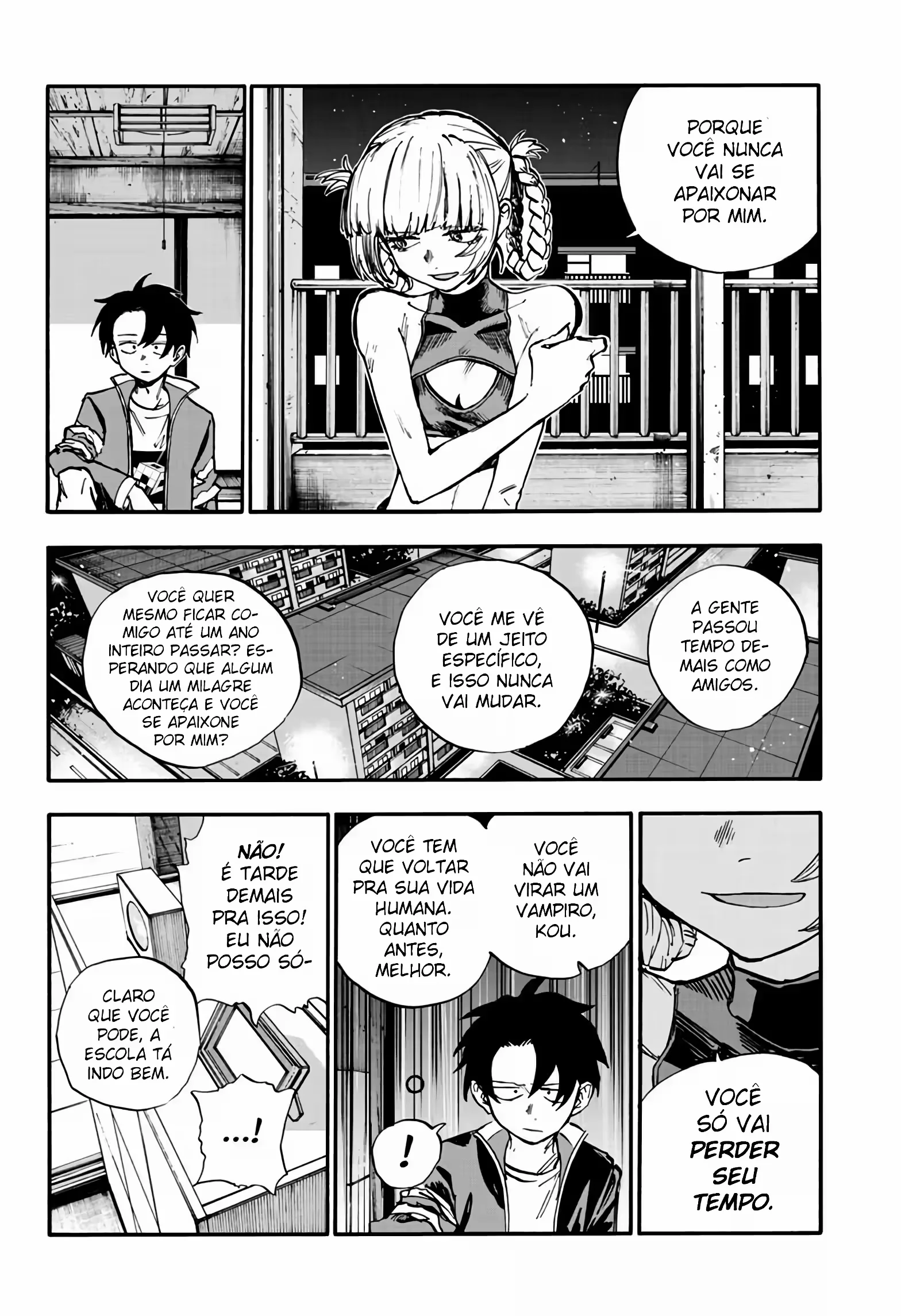 Yofukashi no uta Capítulo 187 Página 7
