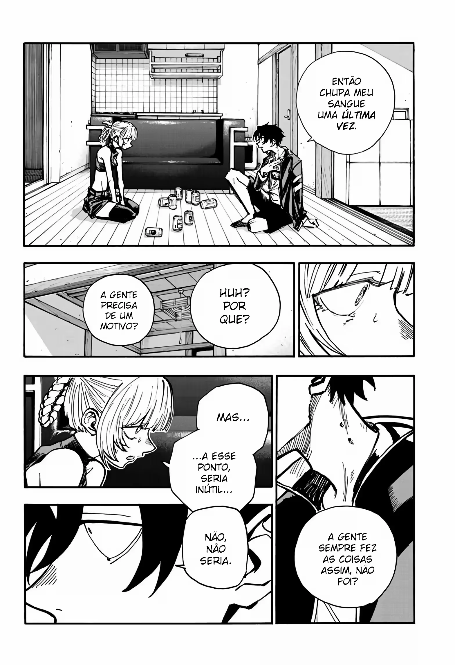Yofukashi no uta Capítulo 187 Página 9