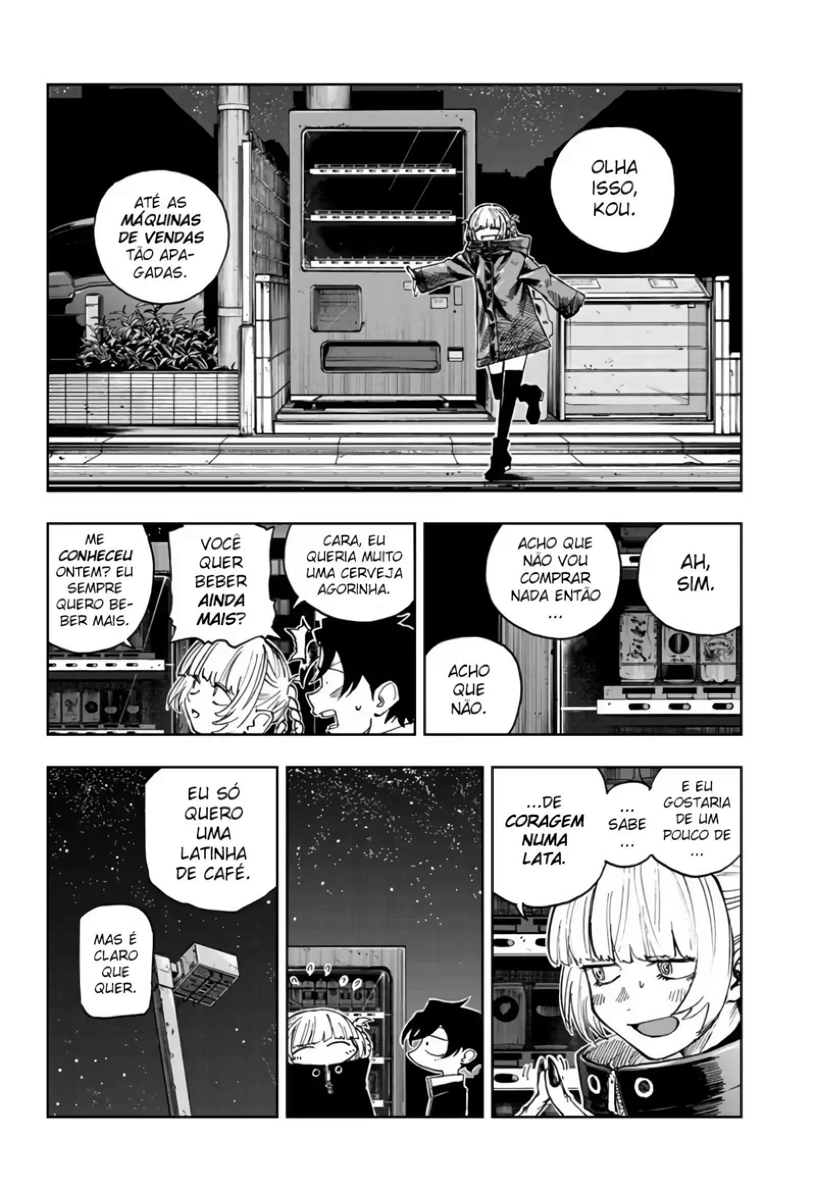 Yofukashi no uta Capítulo 188 Página 4