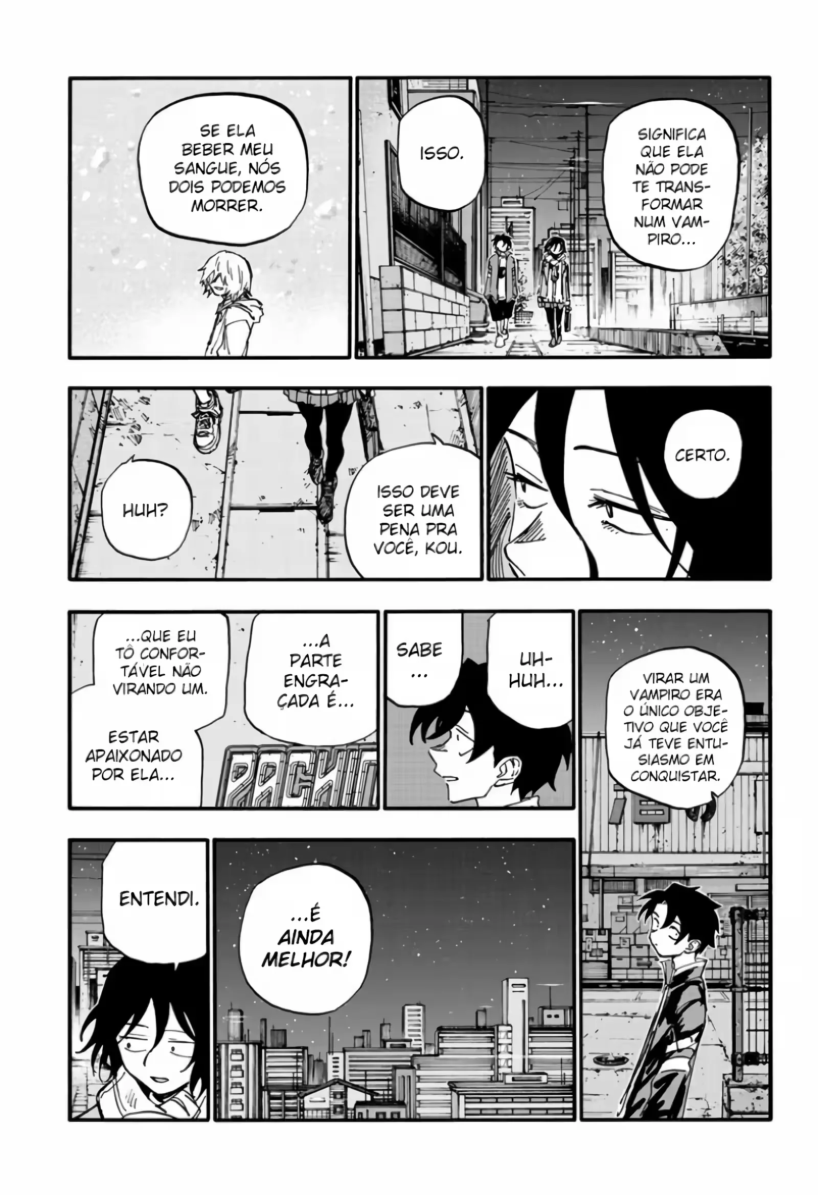 Yofukashi no uta Capítulo 189 Página 16