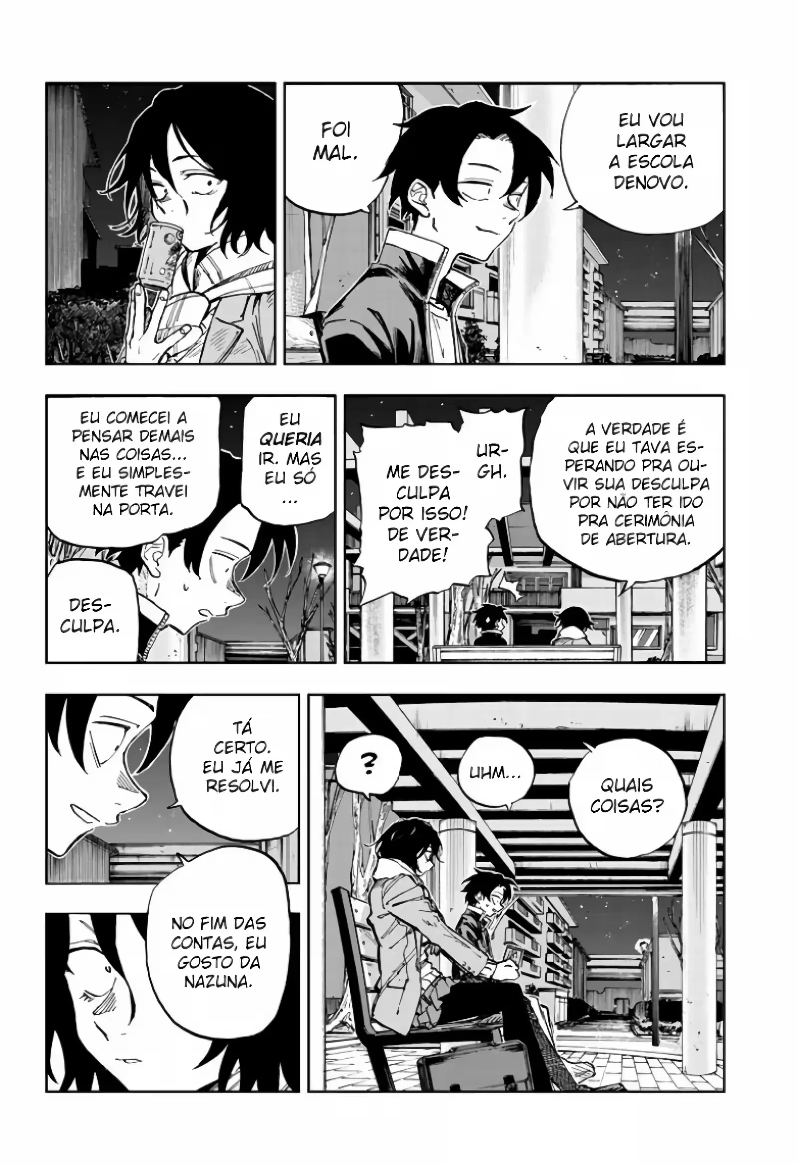 Yofukashi no uta Capítulo 189 Página 9