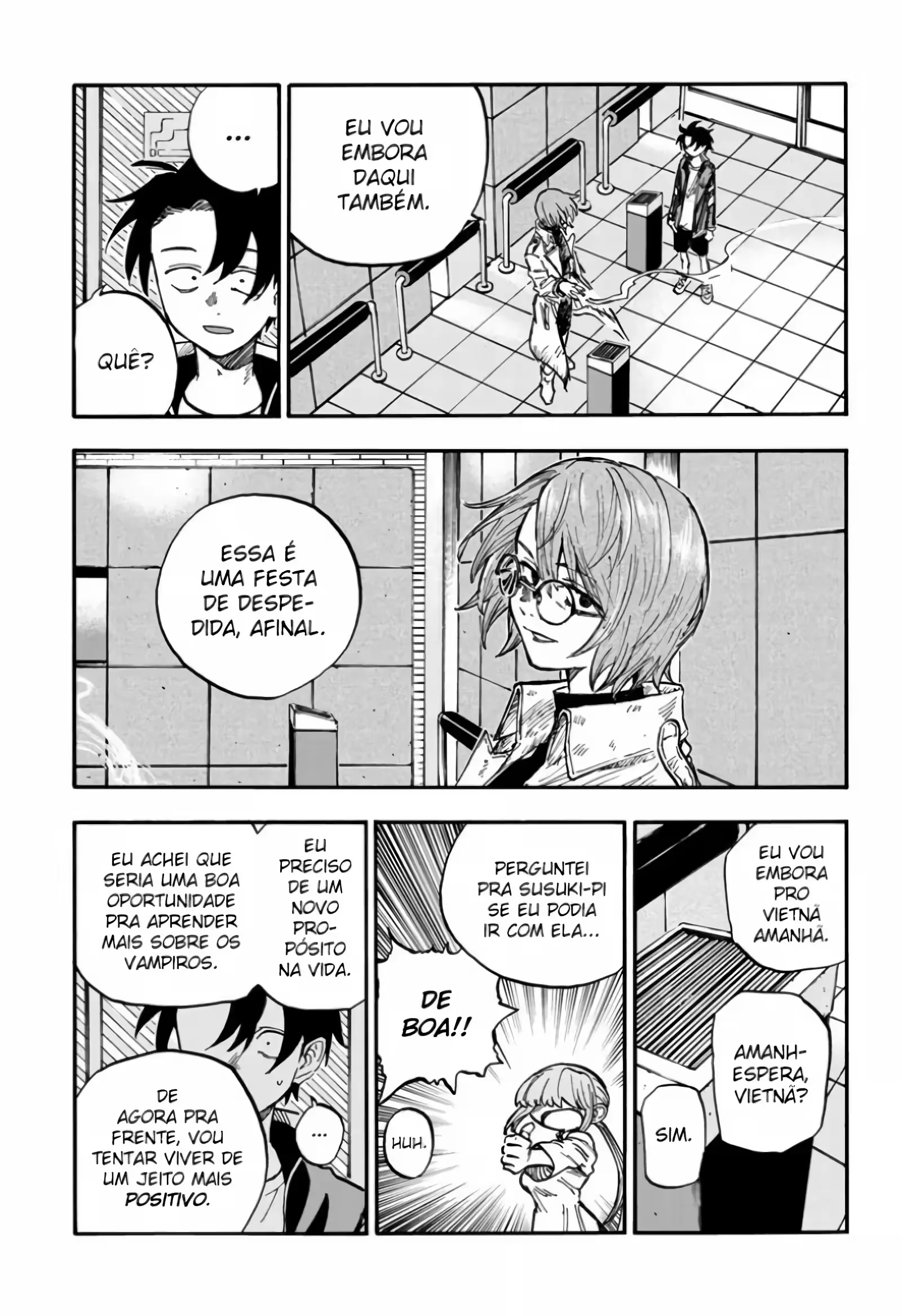 Yofukashi no uta Capítulo 190 Página 1