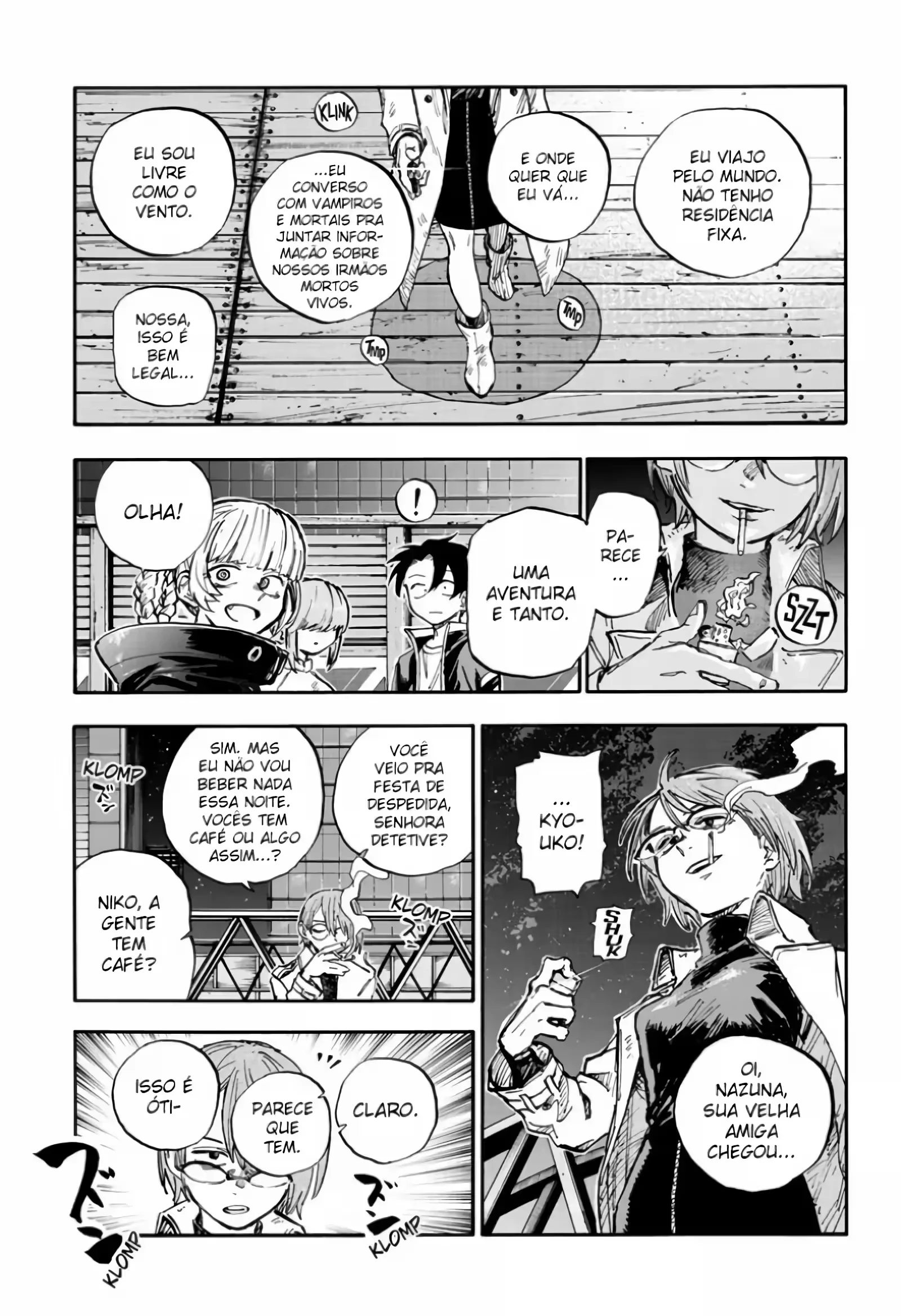 Yofukashi no uta Capítulo 190 Página 4