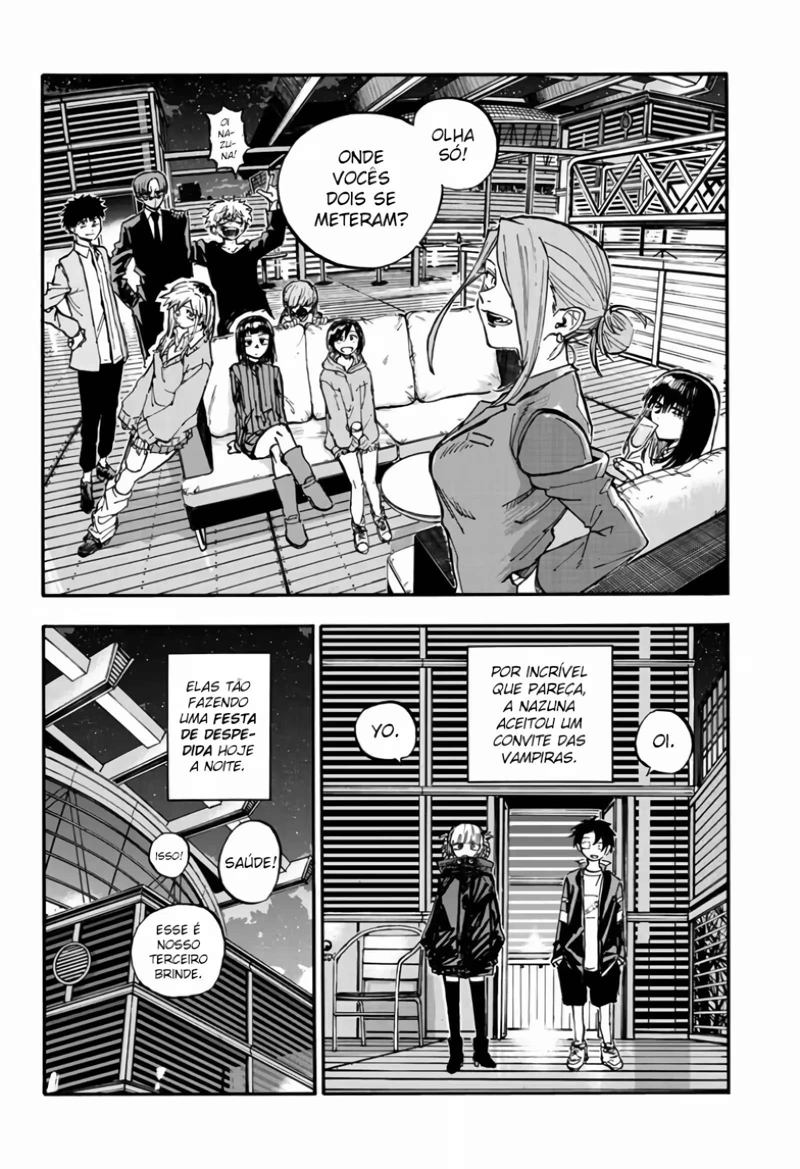 Yofukashi no uta Capítulo 190 Página 6