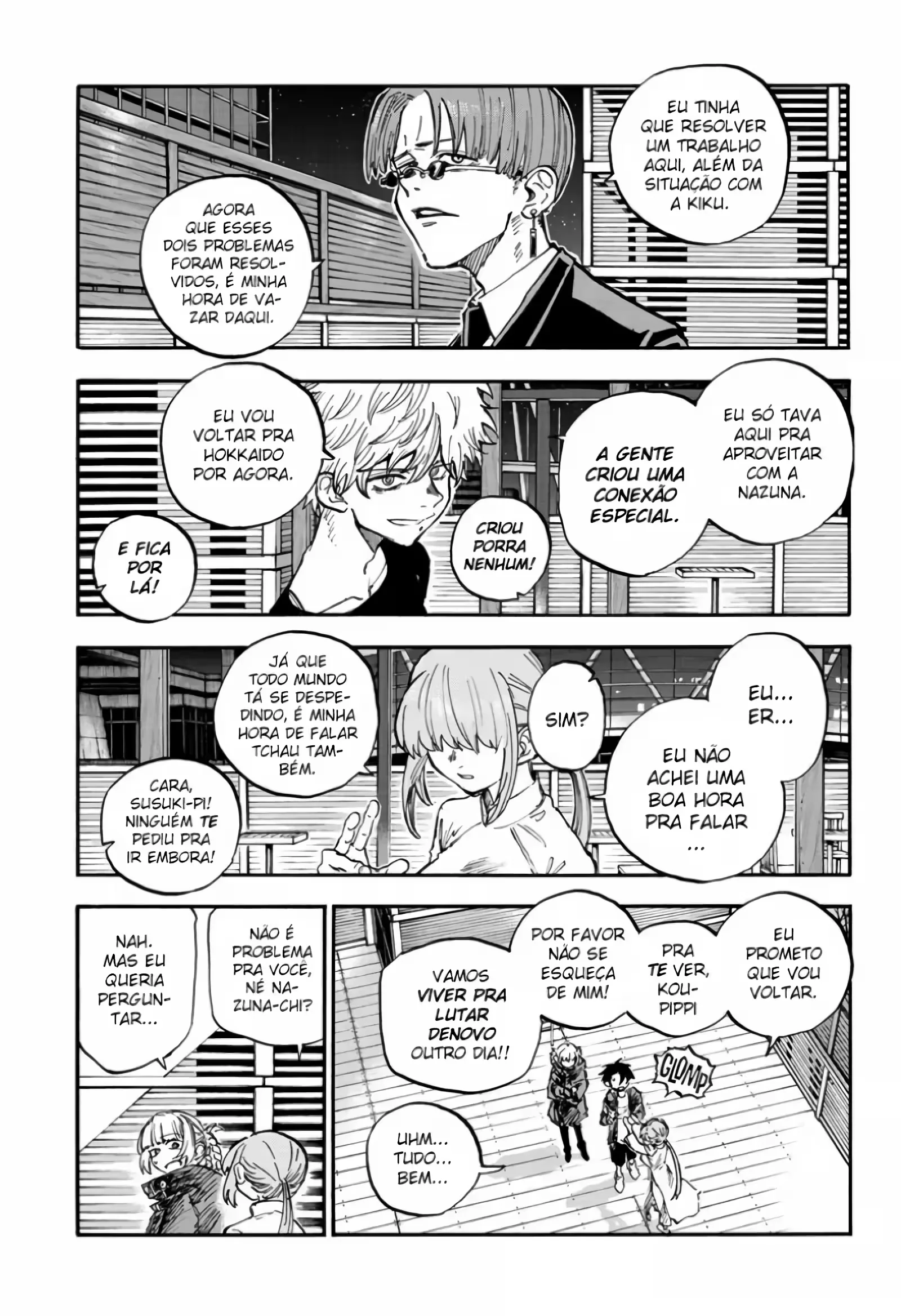 Yofukashi no uta Capítulo 190 Página 7