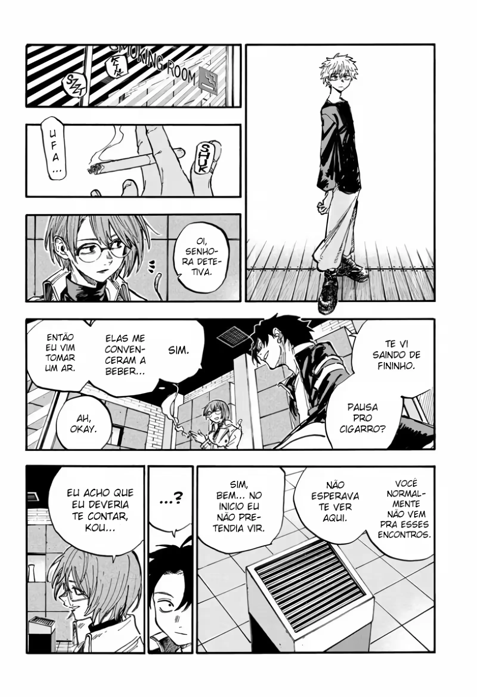 Yofukashi no uta Capítulo 190 Página 8