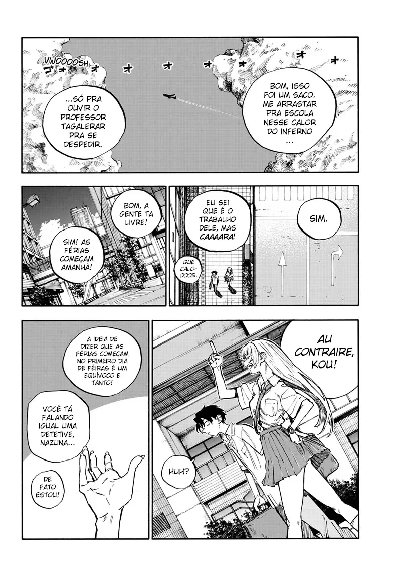 Yofukashi no uta Capítulo 195 Página 3