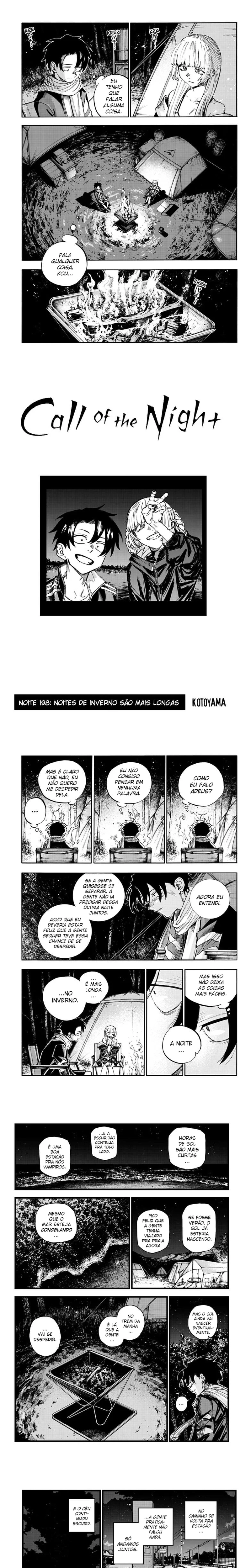 Yofukashi no uta Capítulo 198 Página 1