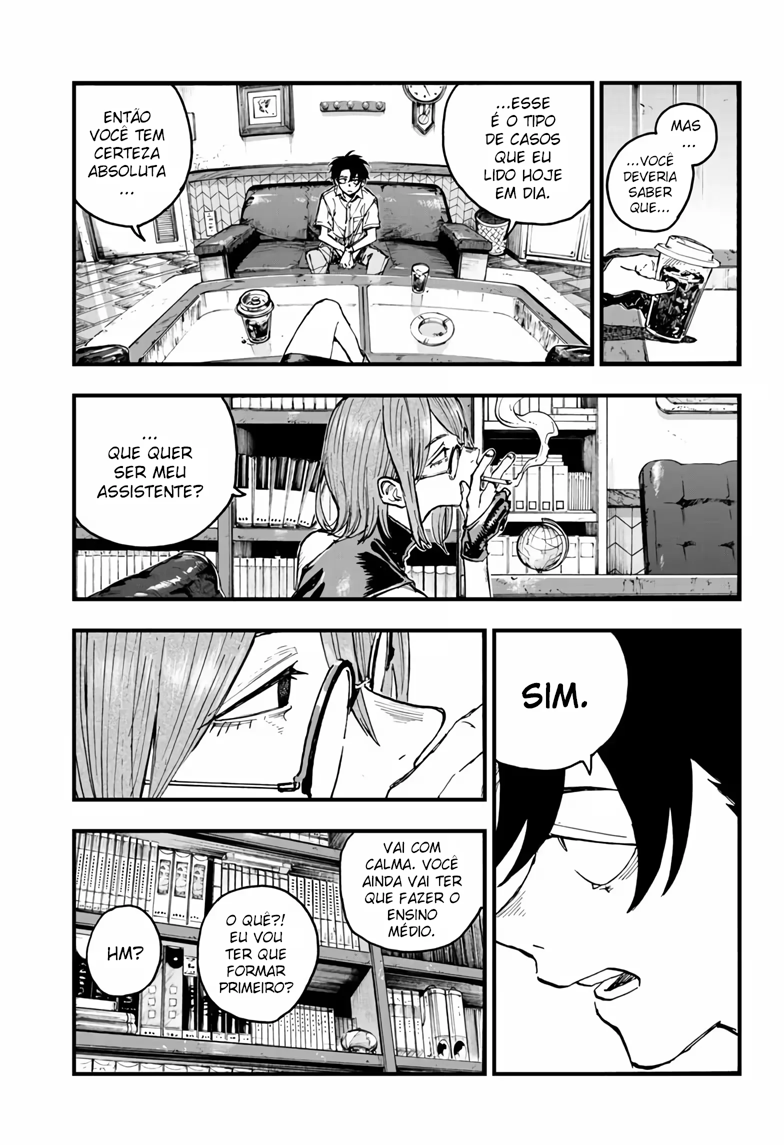 Yofukashi no uta Capítulo 199 Página 14