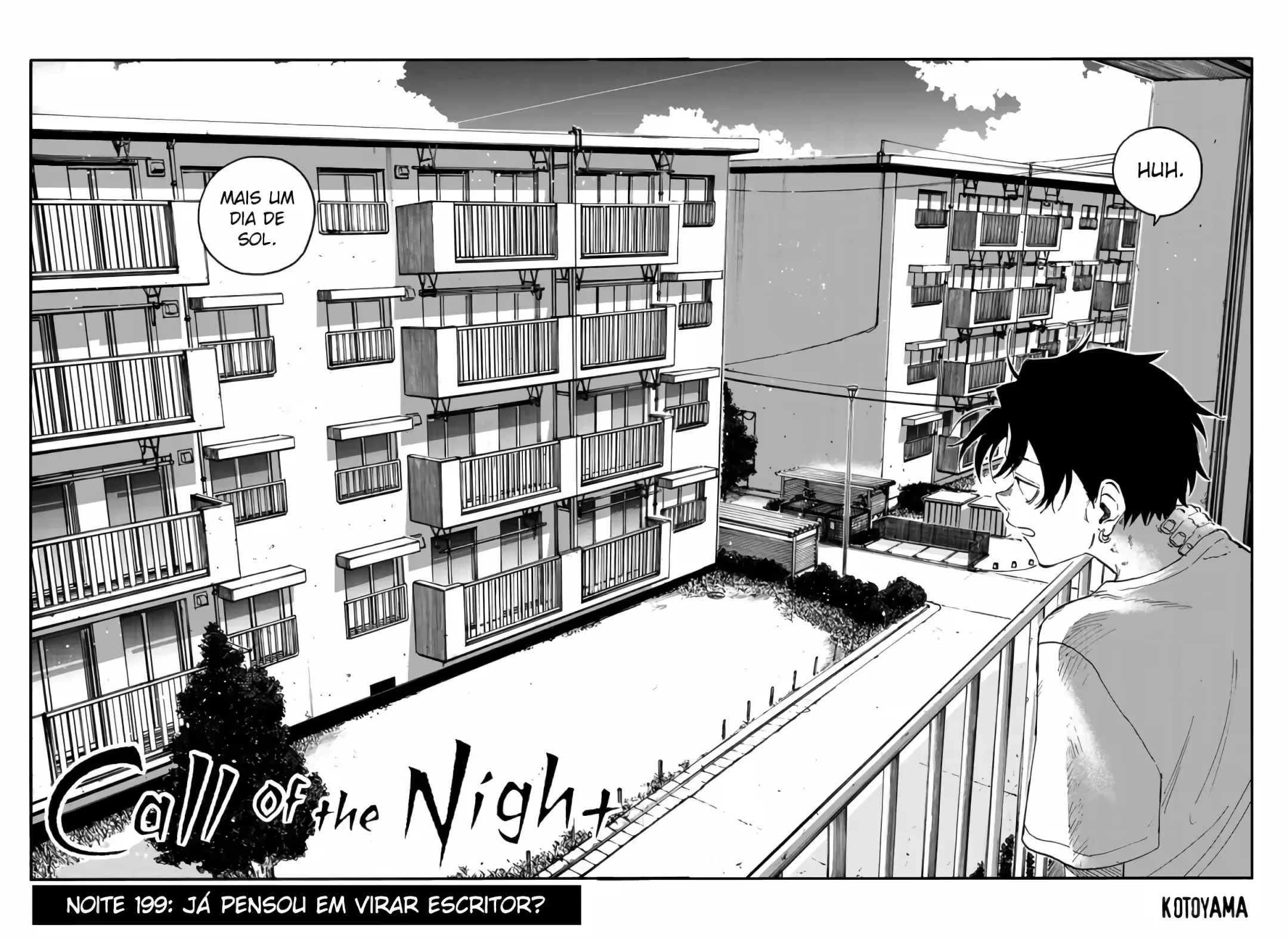 Yofukashi no uta Capítulo 199 Página 15