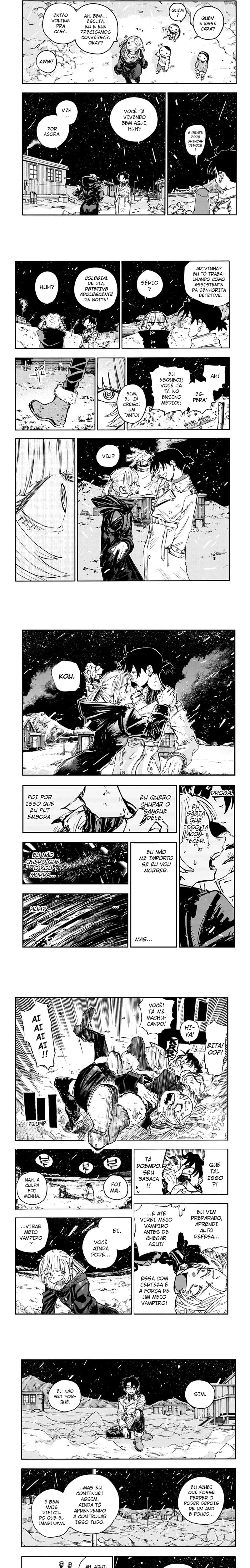 Yofukashi no uta Capítulo 200 Página 4