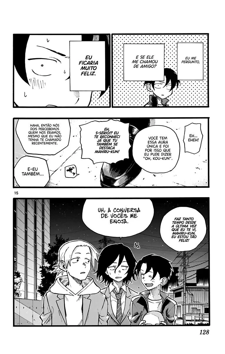 Yofukashi no uta Capítulo 25 Página 15