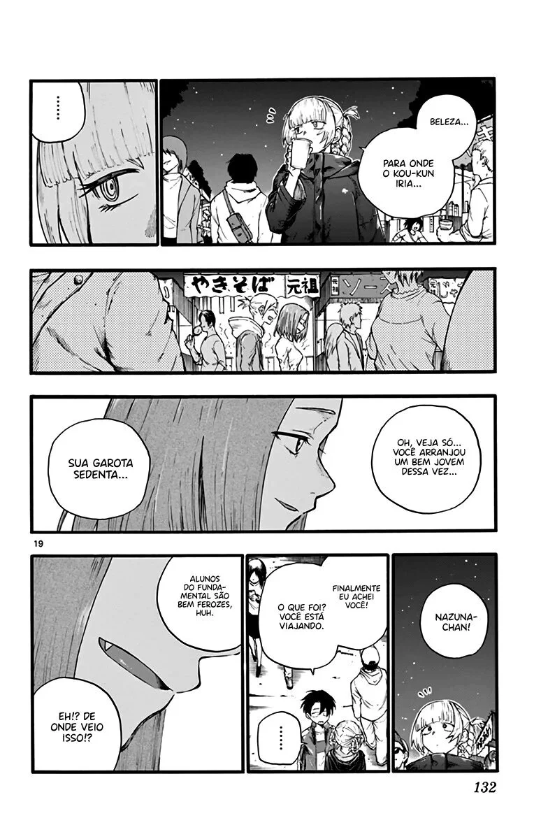 Yofukashi no uta Capítulo 25 Página 19