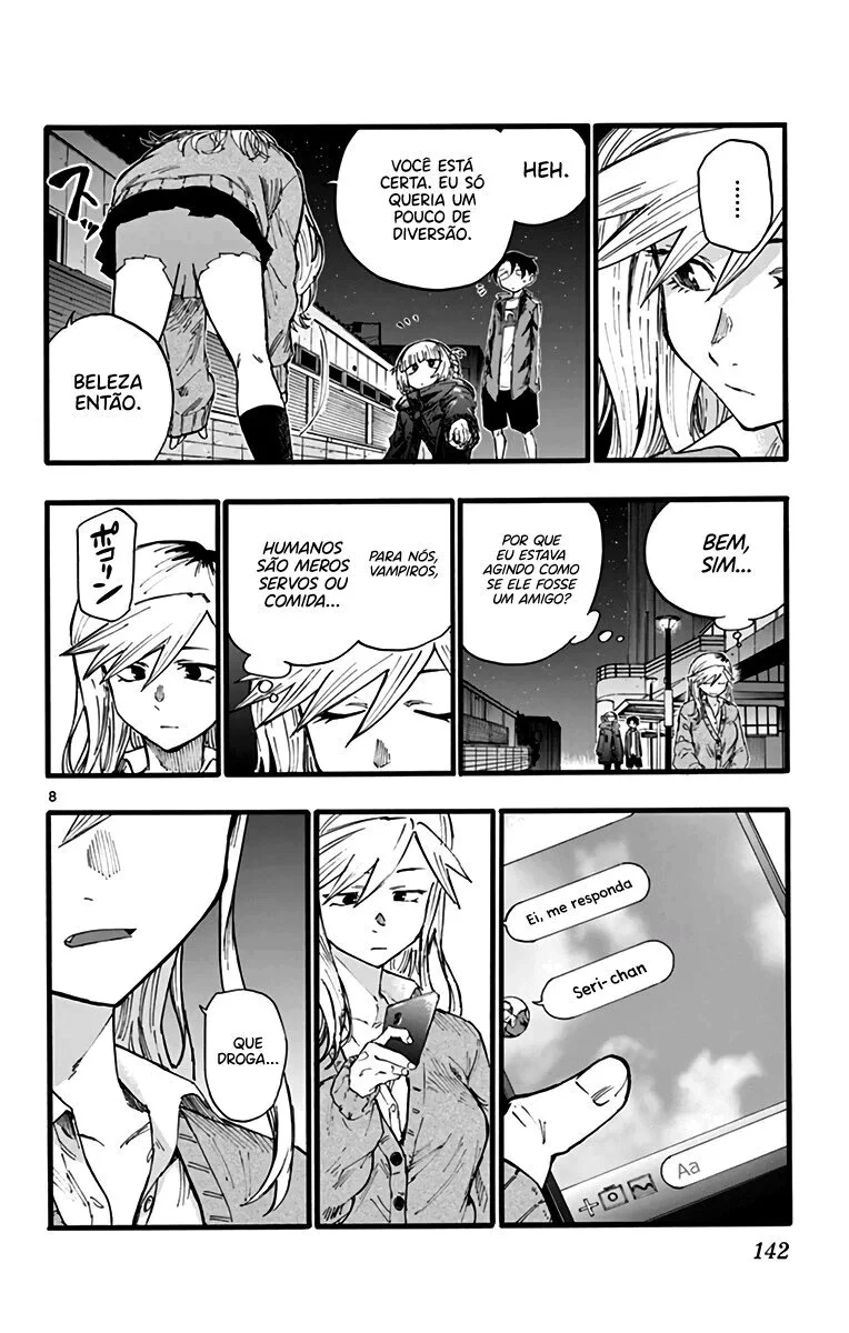 Yofukashi no uta Capítulo 26 Página 9