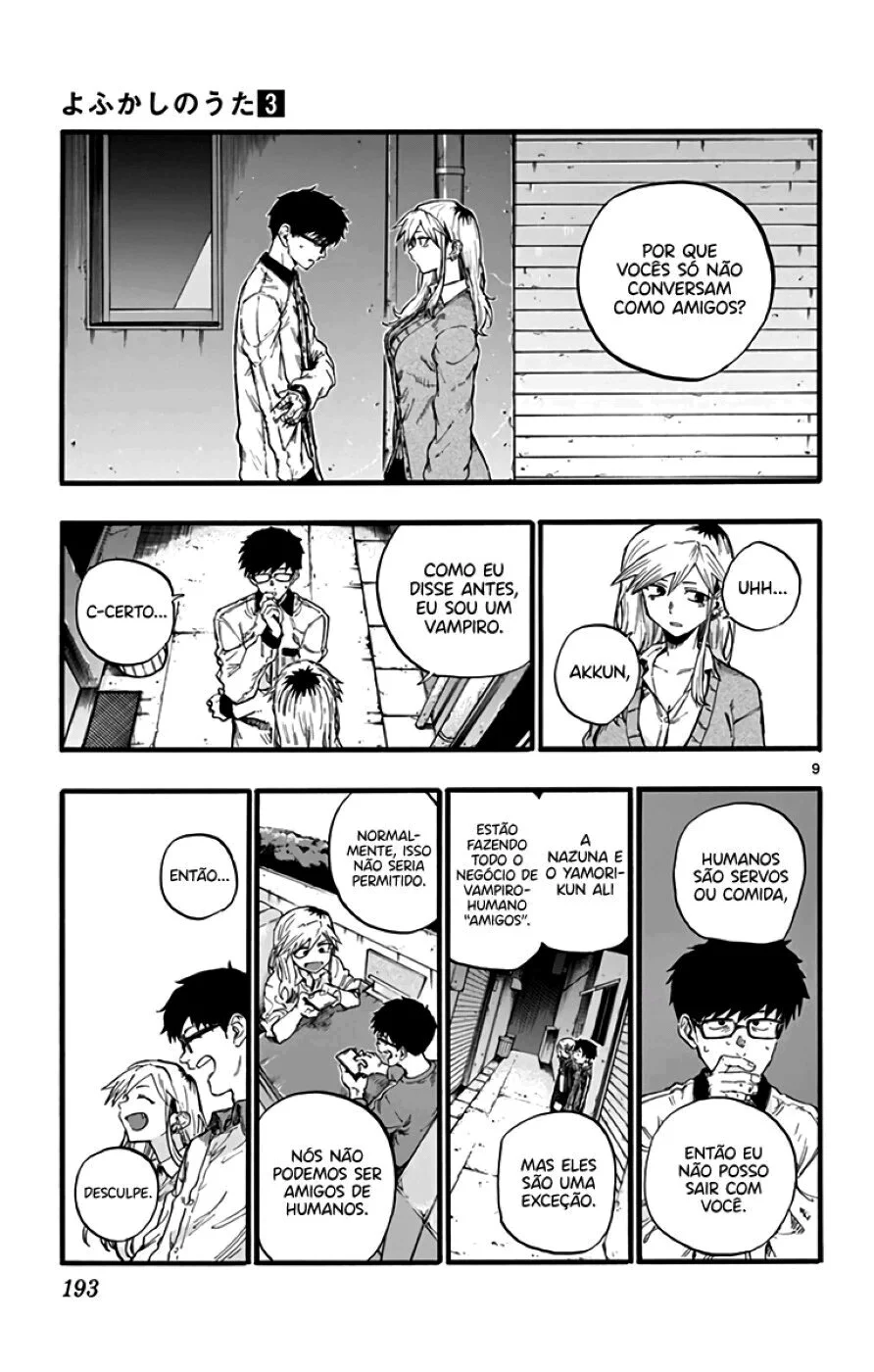 Yofukashi no uta Capítulo 29 Página 10