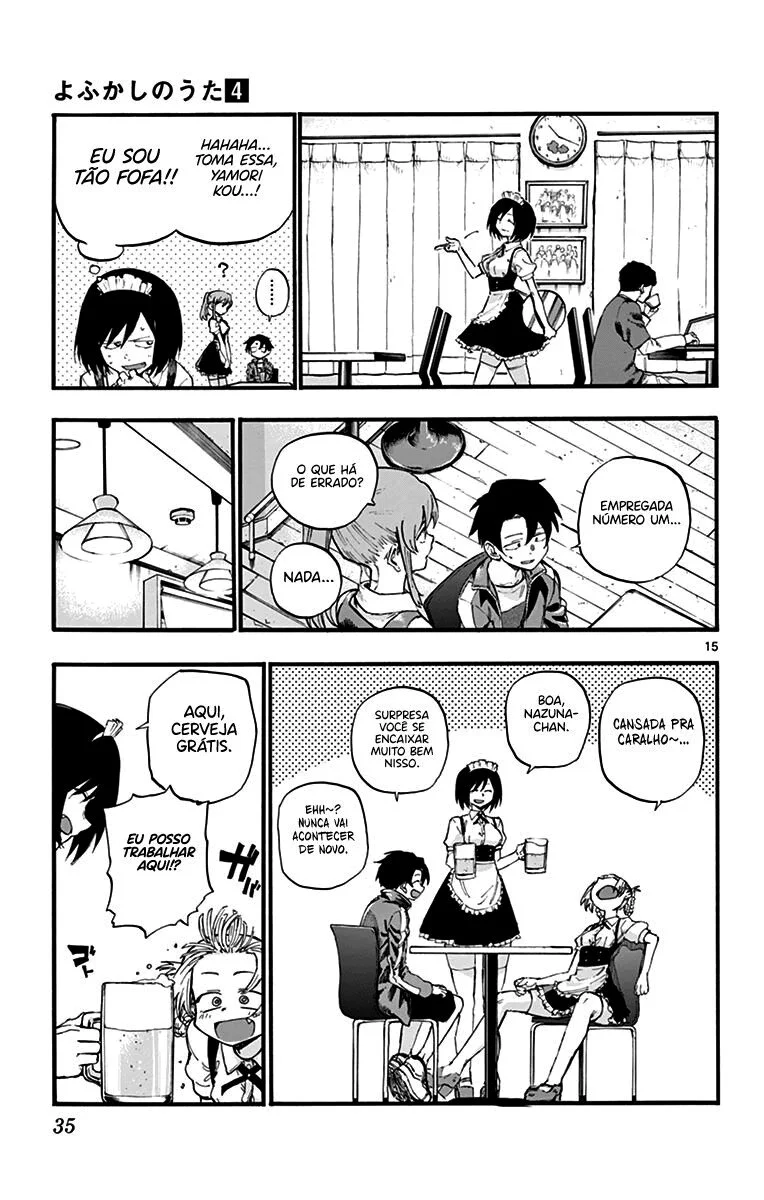 Yofukashi no uta Capítulo 31 Página 16