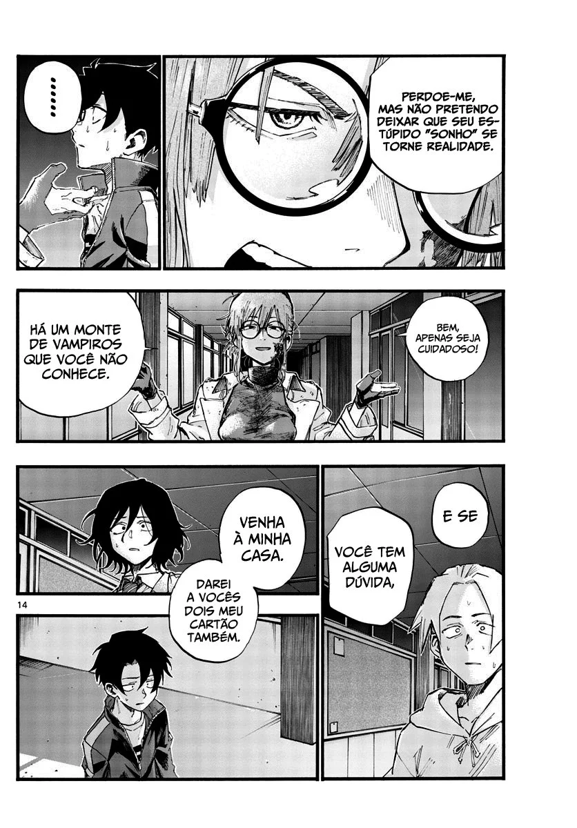 Yofukashi no uta Capítulo 39 Página 14
