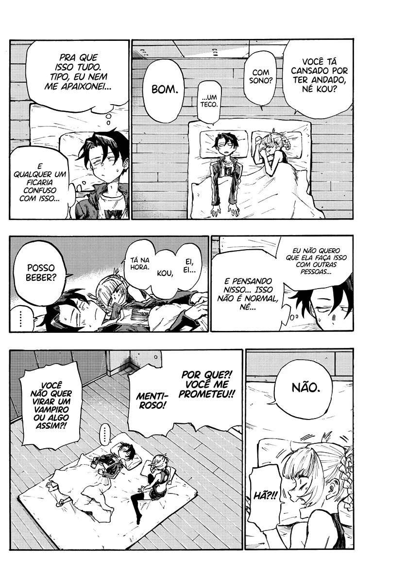 Yofukashi no uta Capítulo 4 Página 17