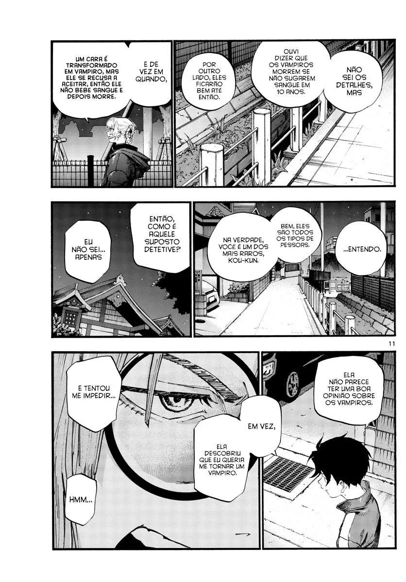Yofukashi no uta Capítulo 40 Página 11