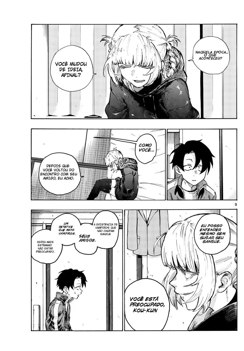 Yofukashi no uta Capítulo 42 Página 9