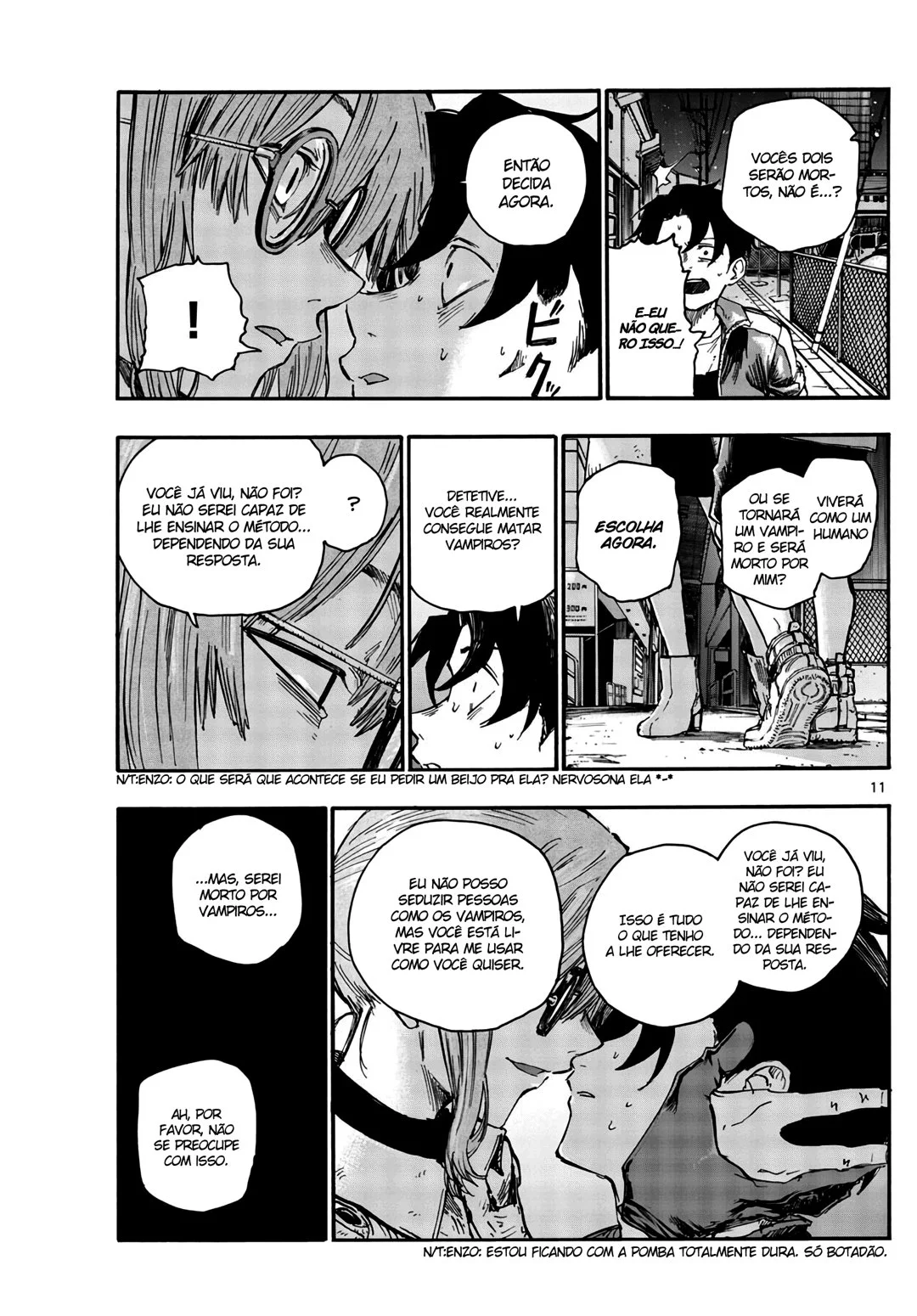Yofukashi no uta Capítulo 43 Página 12
