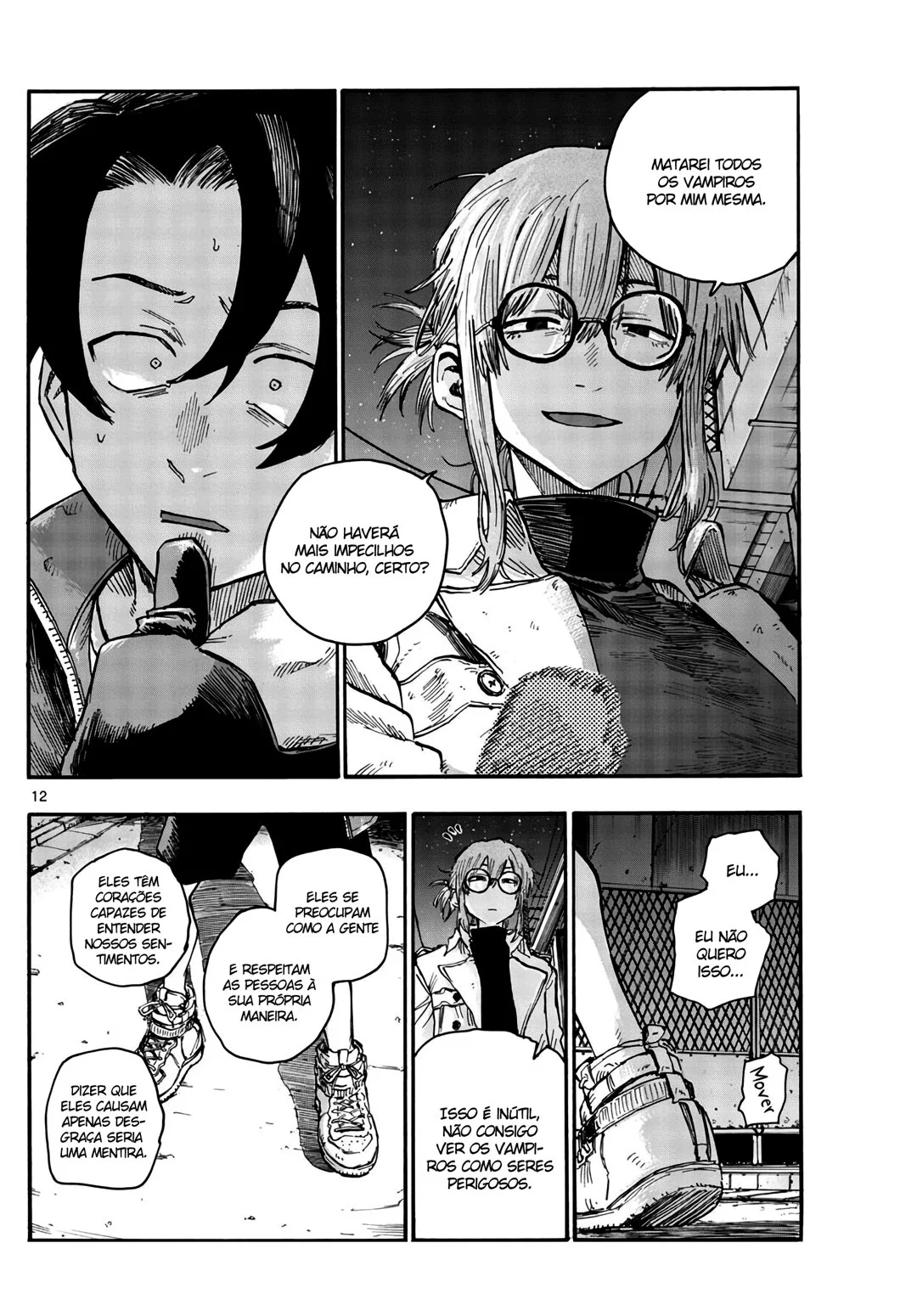 Yofukashi no uta Capítulo 43 Página 13