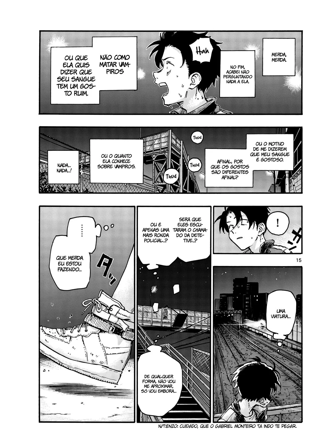 Yofukashi no uta Capítulo 43 Página 16