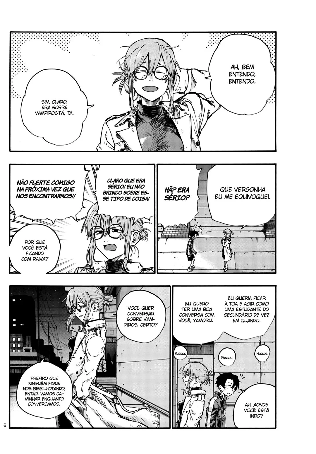 Yofukashi no uta Capítulo 43 Página 7