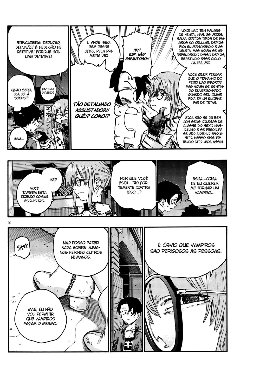 Yofukashi no uta Capítulo 43 Página 9