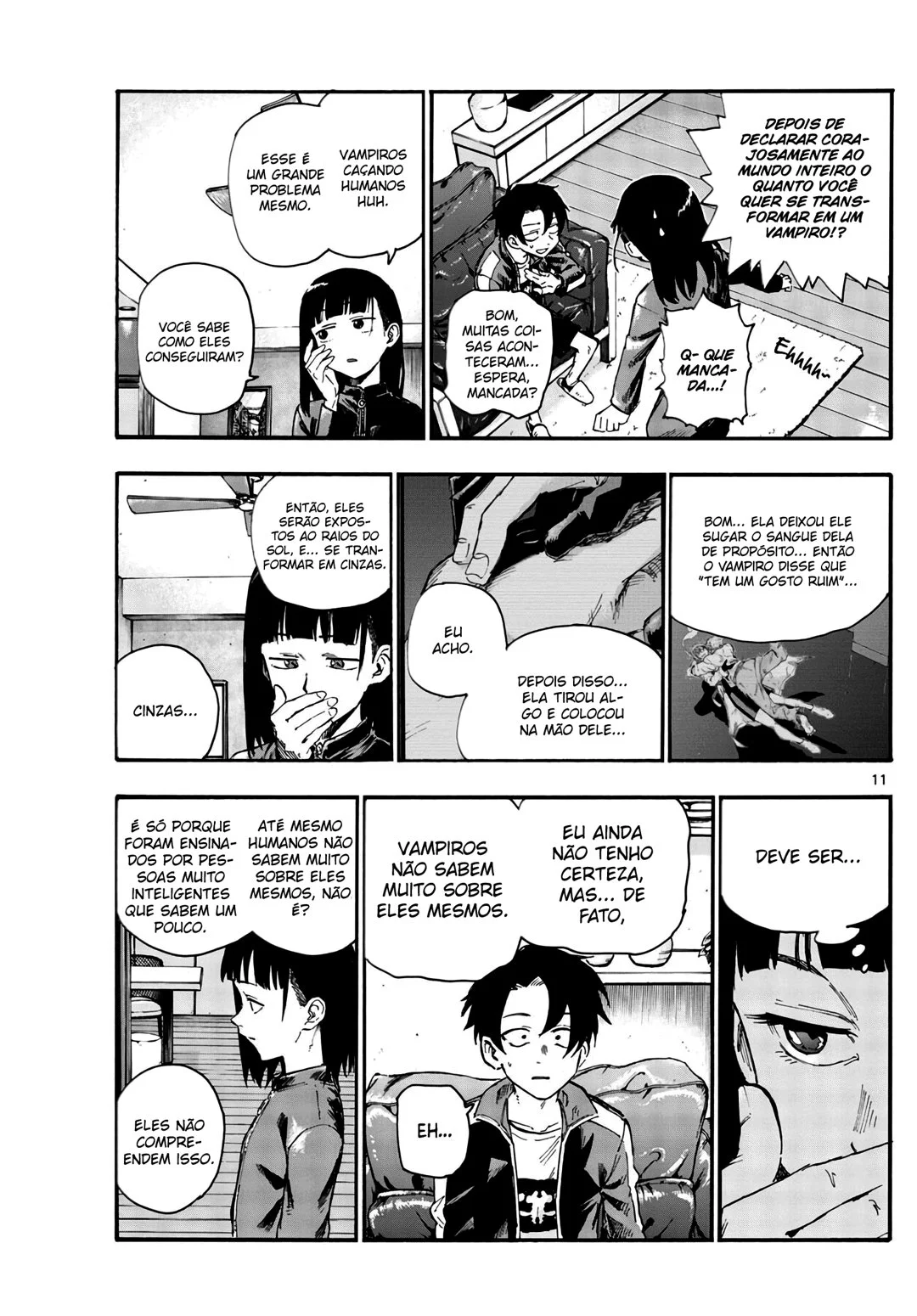Yofukashi no uta Capítulo 44 Página 12