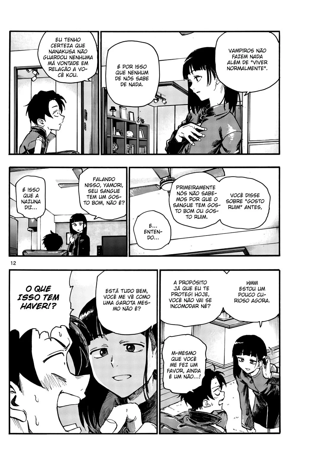 Yofukashi no uta Capítulo 44 Página 13