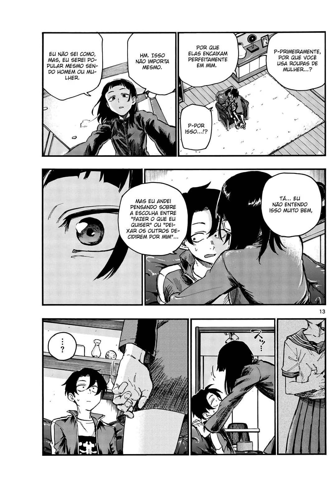 Yofukashi no uta Capítulo 44 Página 14